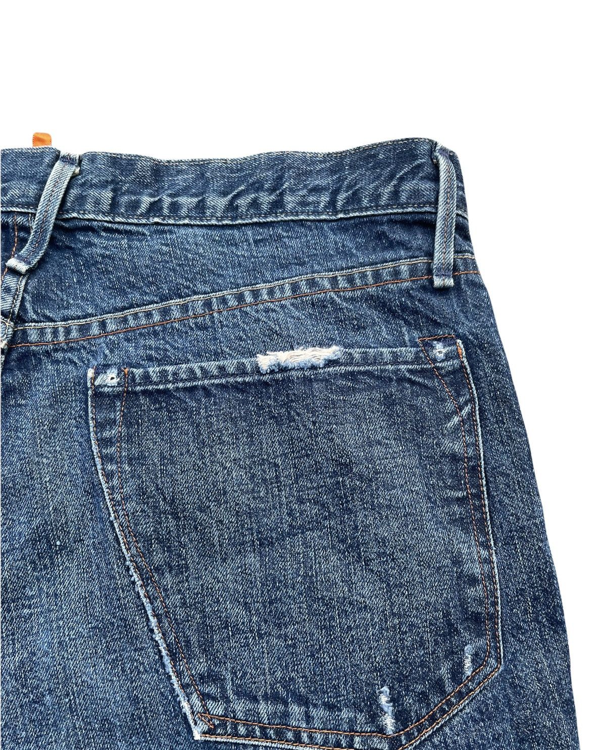 Designer × Earnest Sewn Earnest Sewn Distressed Denim Size US 35 - 16 Thumbnail