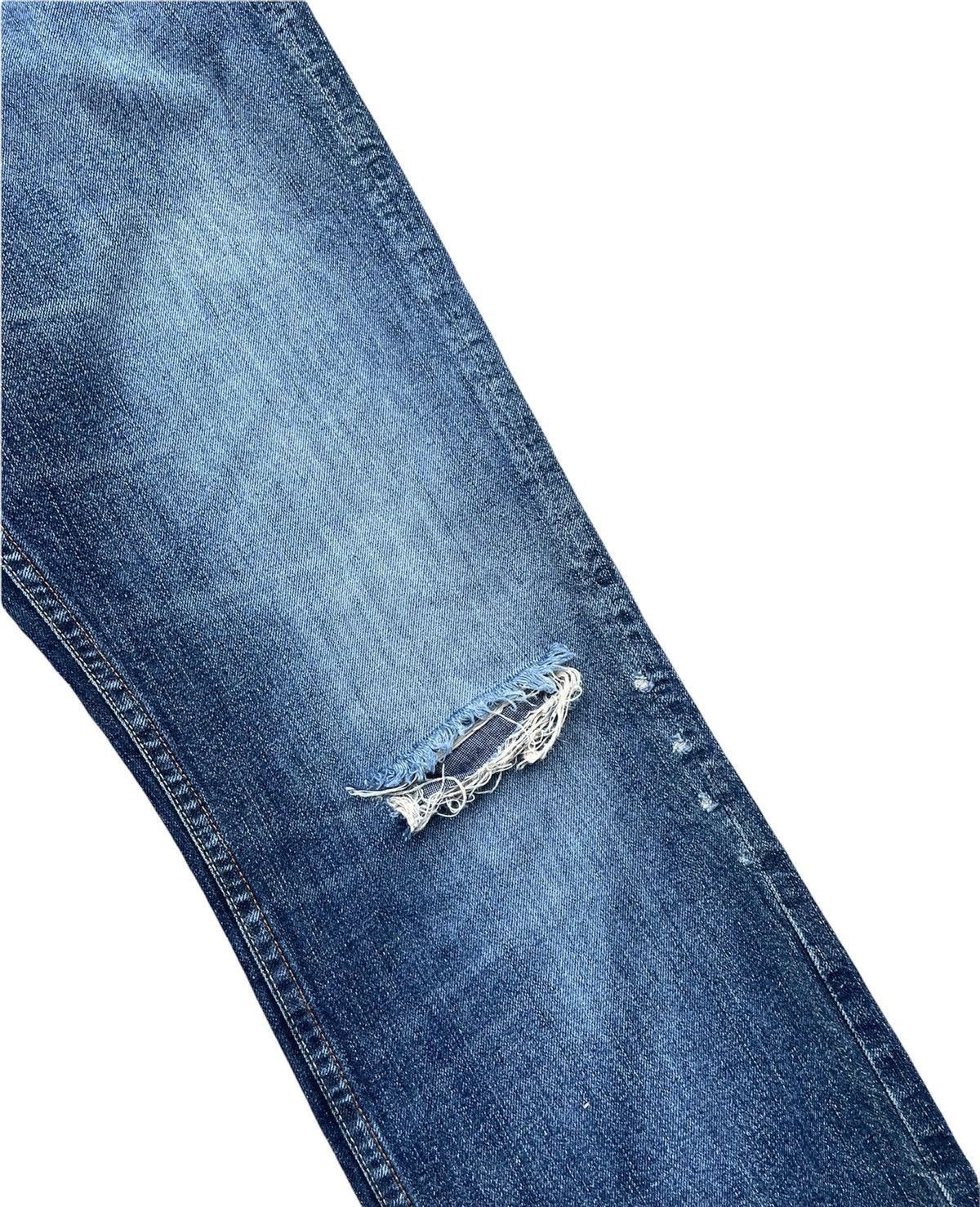 Designer × Earnest Sewn Earnest Sewn Distressed Denim Size US 35 - 11 Thumbnail