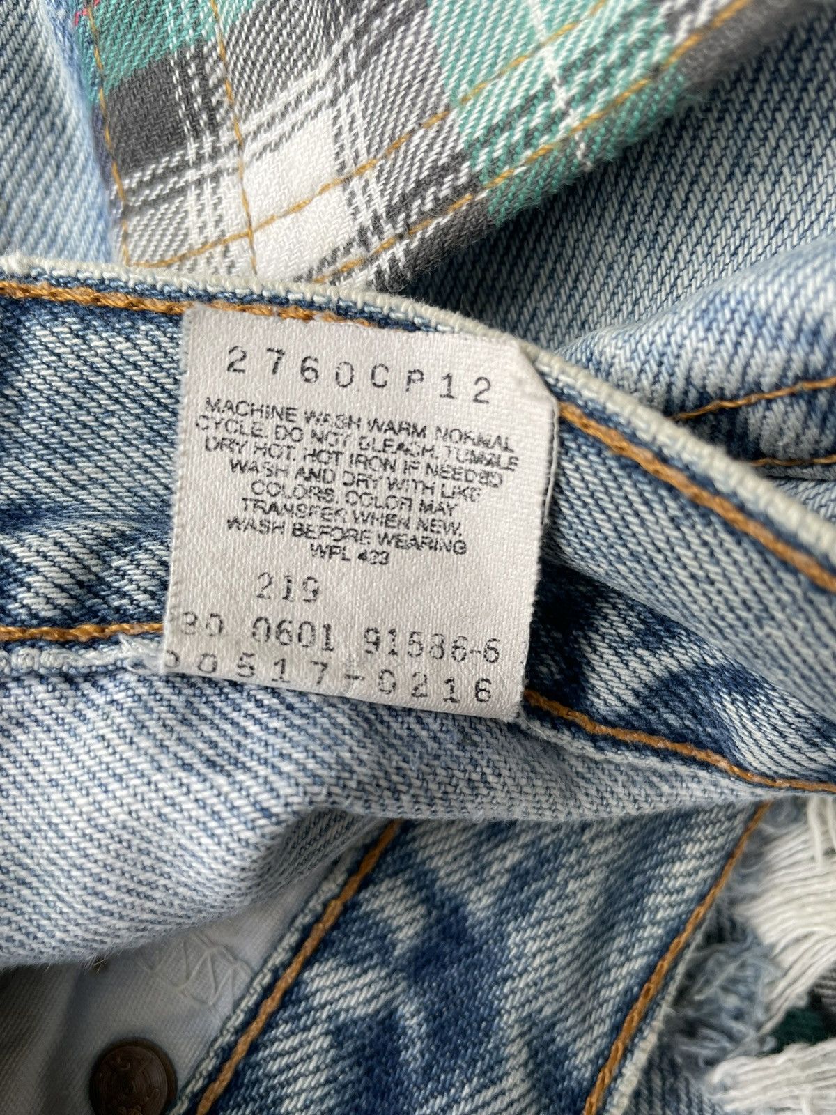 Levi's Levis 517 e Vintage 2001 Aging Distressed Rework Denim Size US 32 / EU 48 - 19 Thumbnail