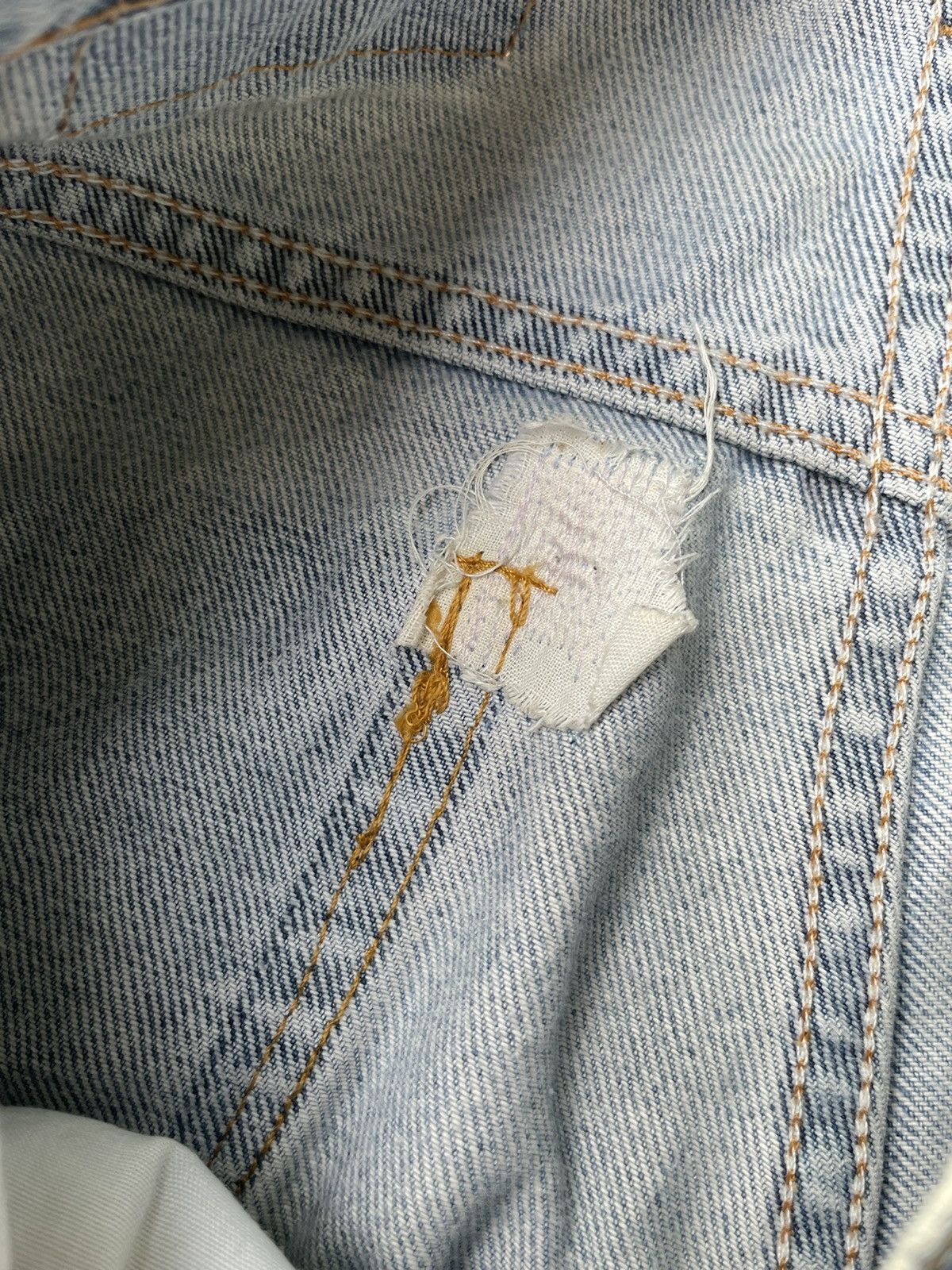 Levi's Levis 517 e Vintage 2001 Aging Distressed Rework Denim Size US 32 / EU 48 - 22 Thumbnail