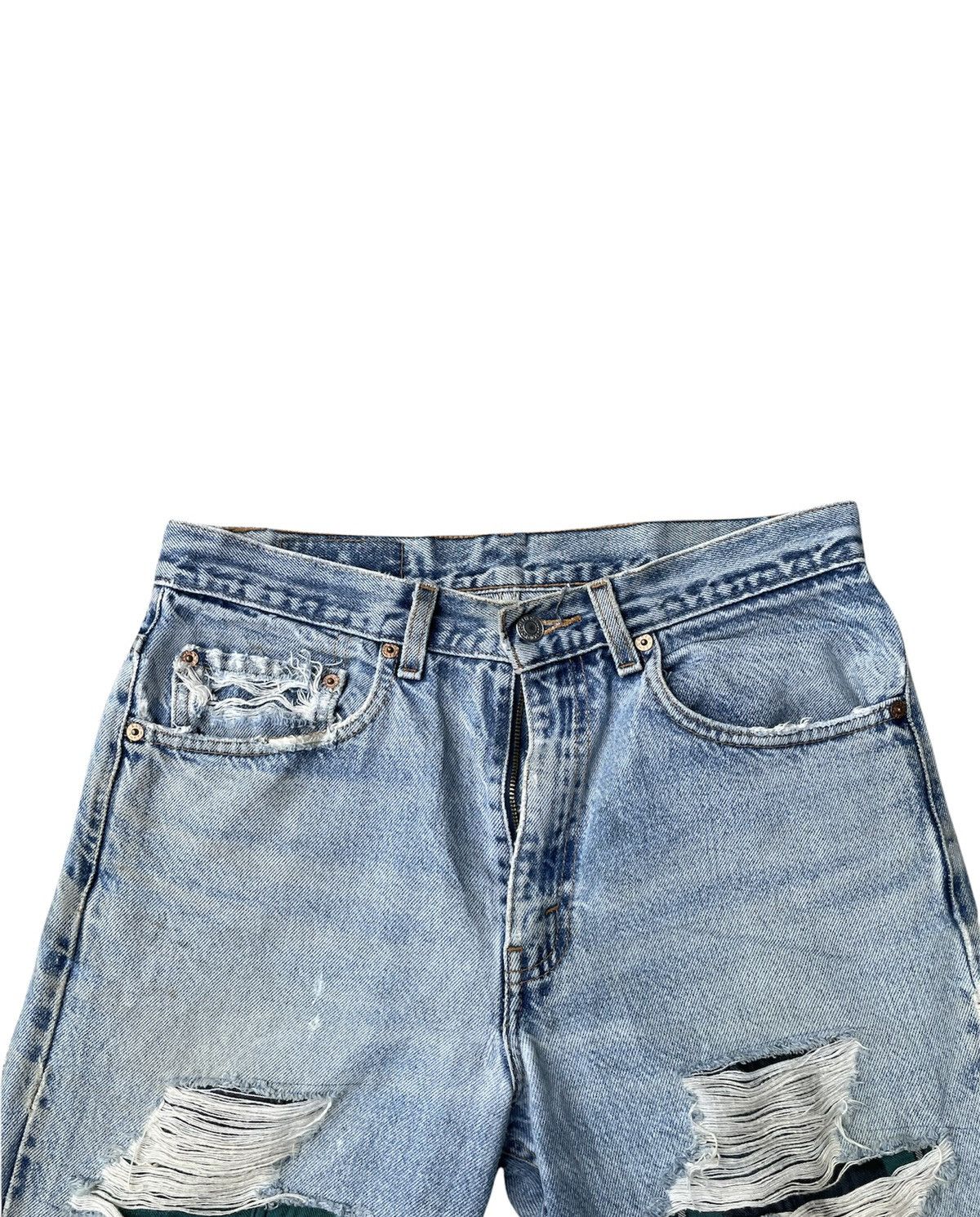 Levi's Levis 517 e Vintage 2001 Aging Distressed Rework Denim Size US 32 / EU 48 - 11 Thumbnail