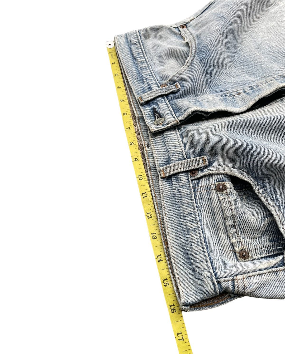 Levi's Levi’s 501 e Vintage Redline 1982 Distressed Size US 32 / EU 48 - 2 Thumbnail