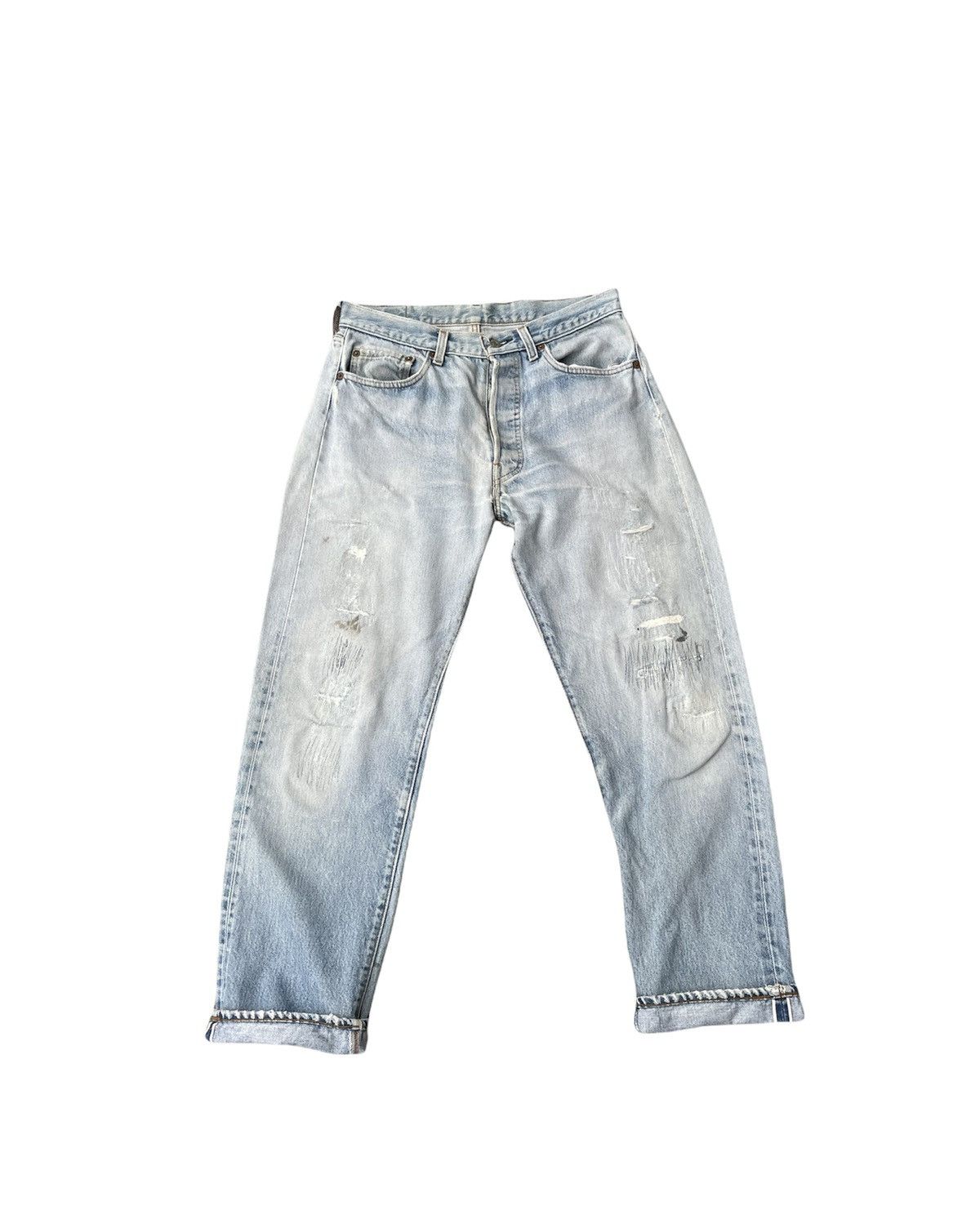 Levi’s 501 e Vintage Redline 1982 Distressed