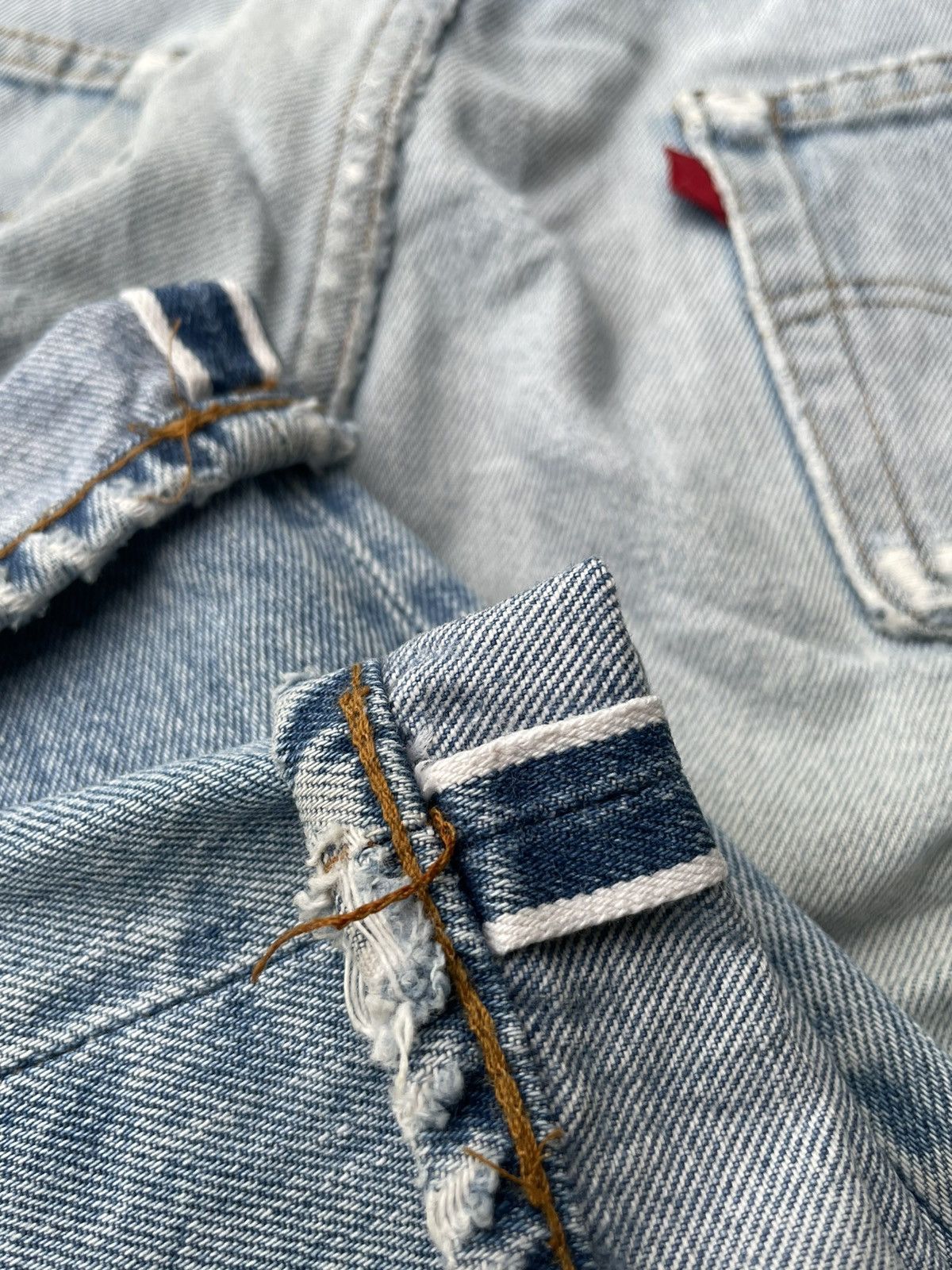 Levi's Levi’s 501 e Vintage Redline 1982 Distressed Size US 32 / EU 48 - 16 Thumbnail
