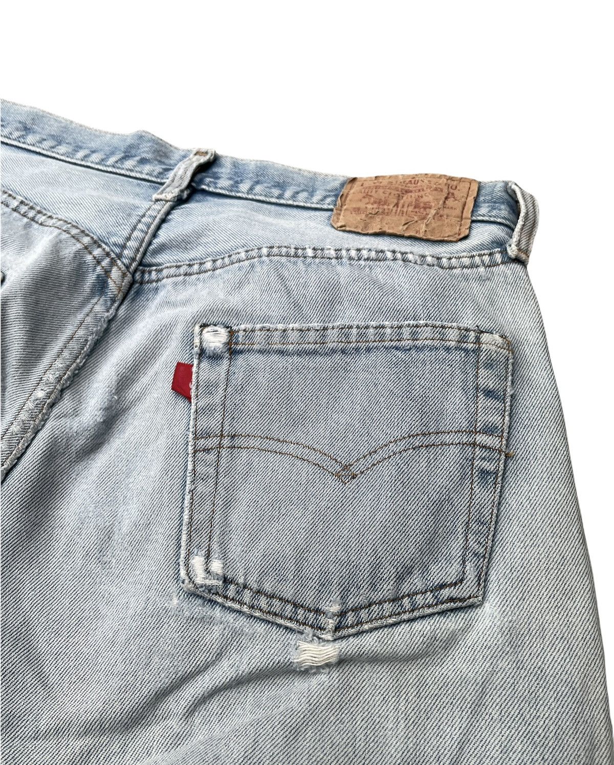 Levi's Levi’s 501 e Vintage Redline 1982 Distressed Size US 32 / EU 48 - 14 Thumbnail