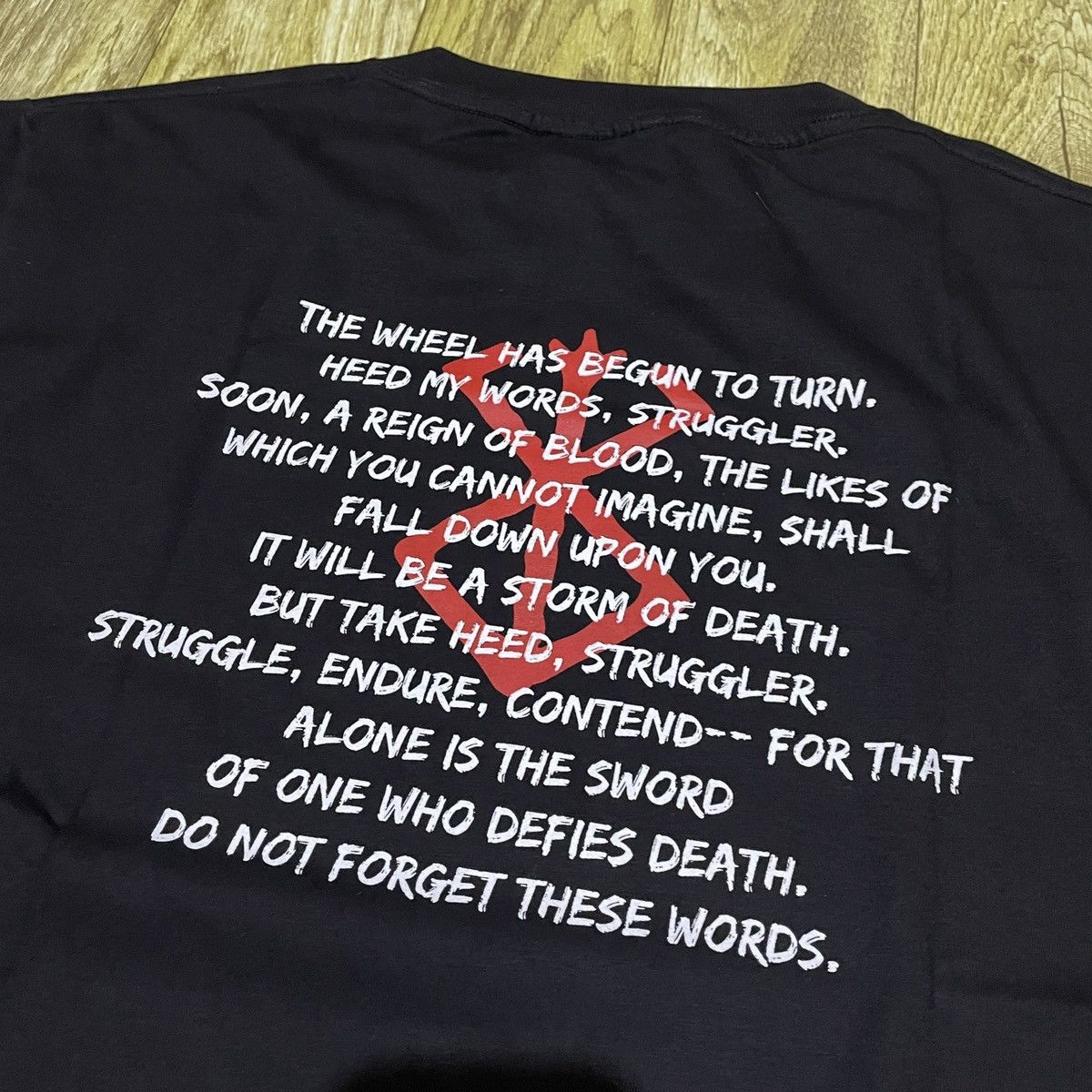 Anime Berserk Behelit Femto Griffith Casca Anime Tee Manga T shirt Size US L / EU 52-54 / 3 - 4 Thumbnail