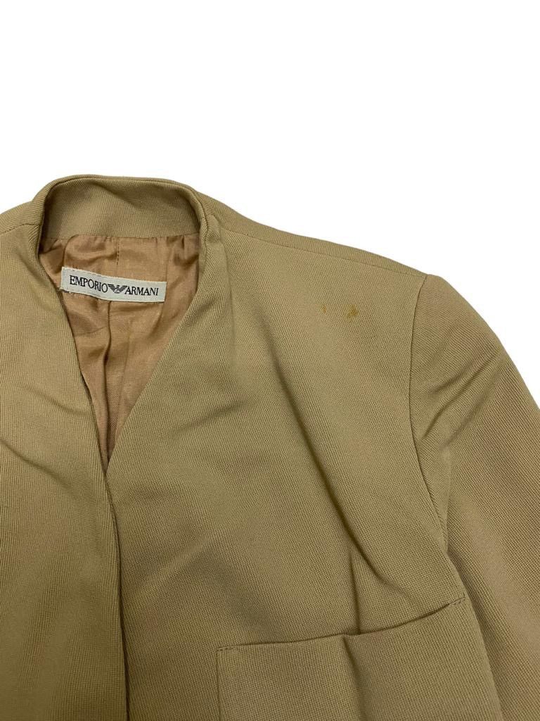 Emporio Armani 🔥1990s EMPORIO ARMANI CARDIGAN BLAZER UNBUTTON VIRGIN WOOL Size US S / EU 44-46 / 1 - 6 Thumbnail