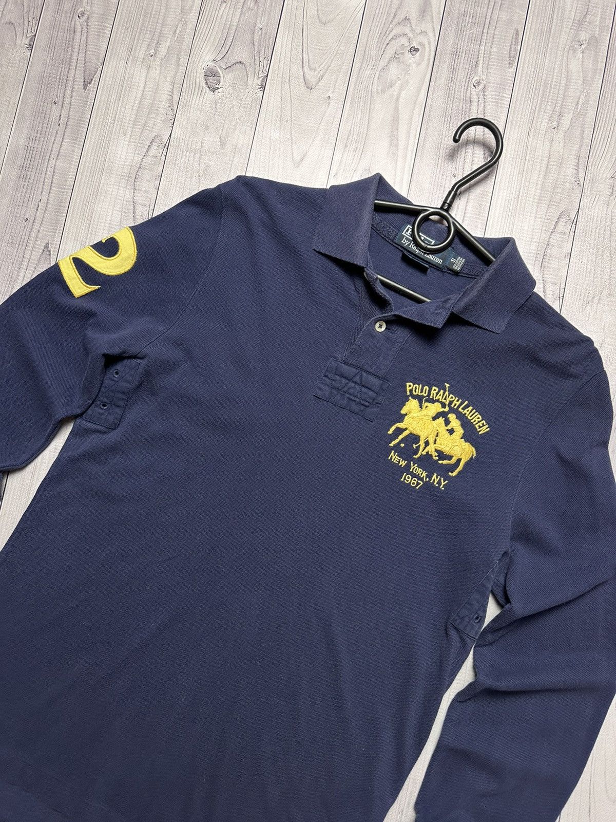Polo Ralph Lauren × Ralph Lauren × Vintage Vintage Rugby polo Ralph Lauren logo size S Size US S / EU 44-46 / 1 - 2 Thumbnail