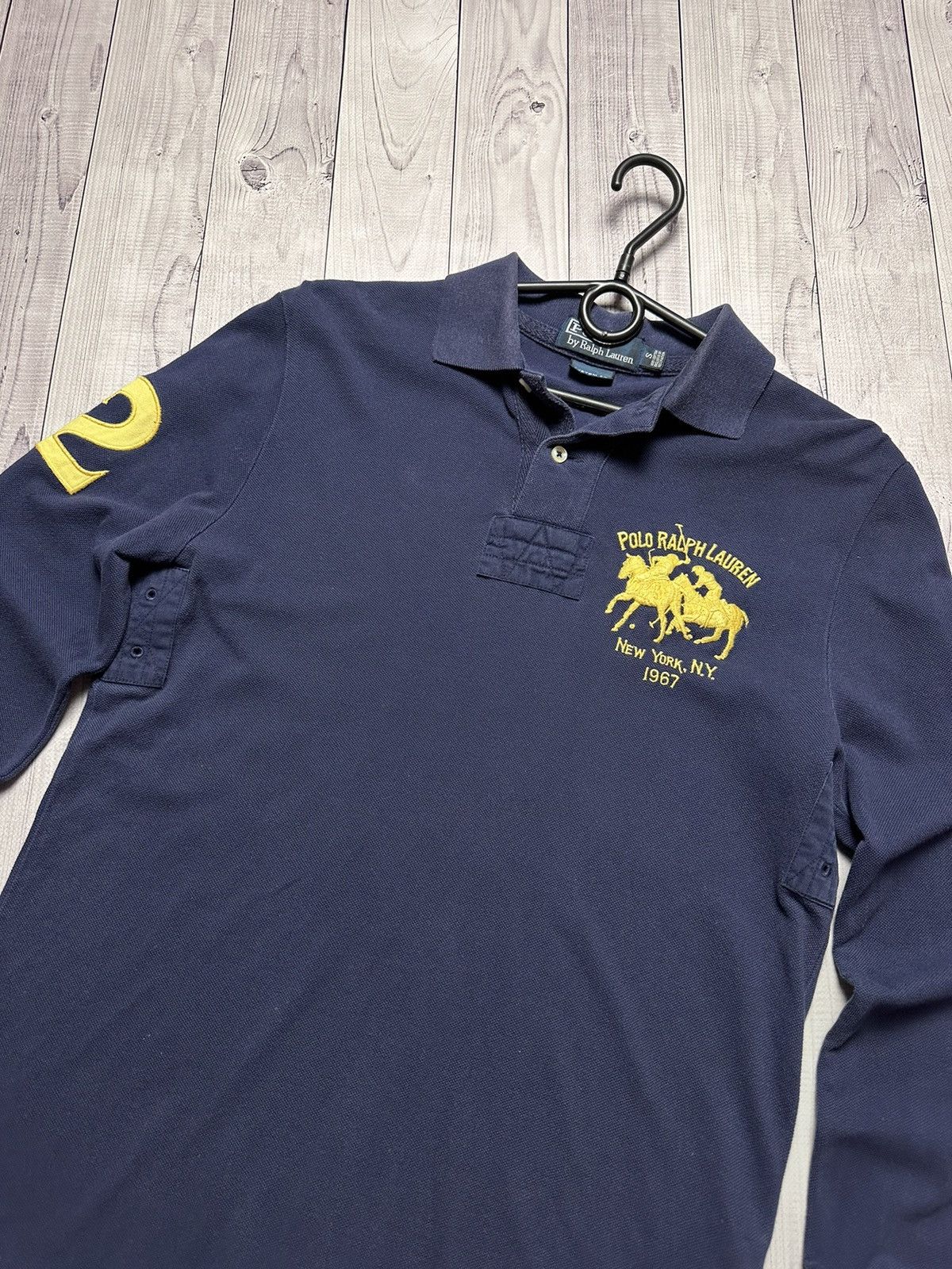 Polo Ralph Lauren × Ralph Lauren × Vintage Vintage Rugby polo Ralph Lauren logo size S Size US S / EU 44-46 / 1 - 4 Thumbnail