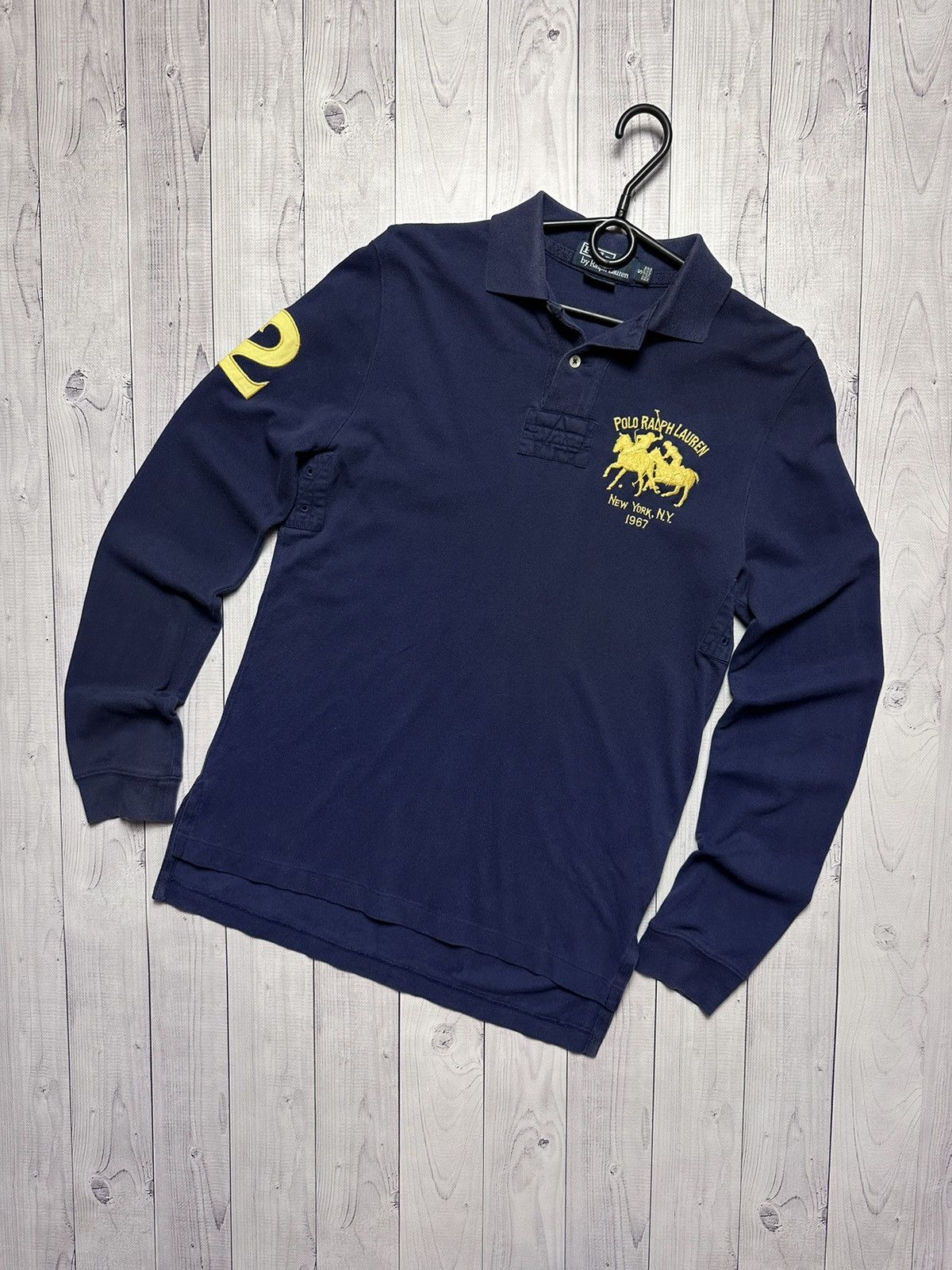 Polo Ralph Lauren × Ralph Lauren × Vintage Vintage Rugby polo Ralph Lauren logo size S Size US S / EU 44-46 / 1 - 1 Thumbnail