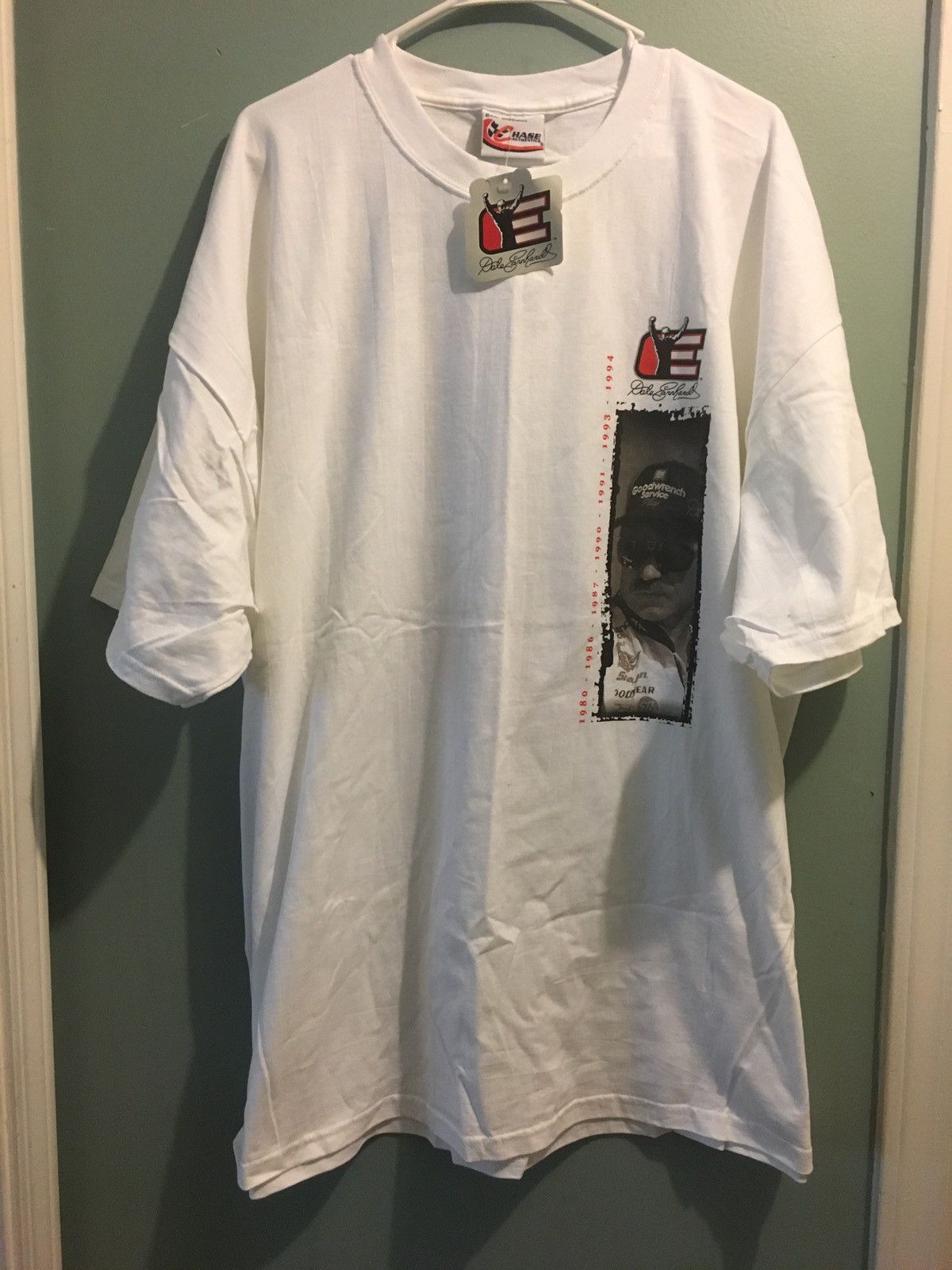 Vintage Vintage Racing Tee Size US XXL / EU 58 / 5 - 1 Thumbnail