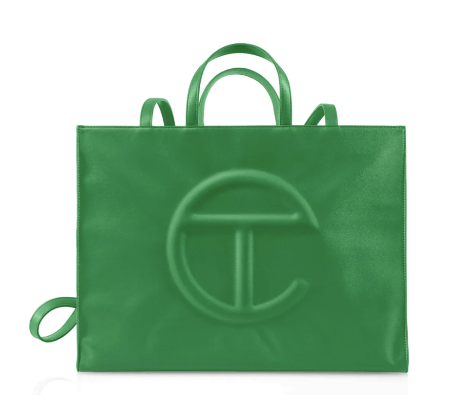 Telfar Telfar Large Shopping Bag Greenscreen Grailed