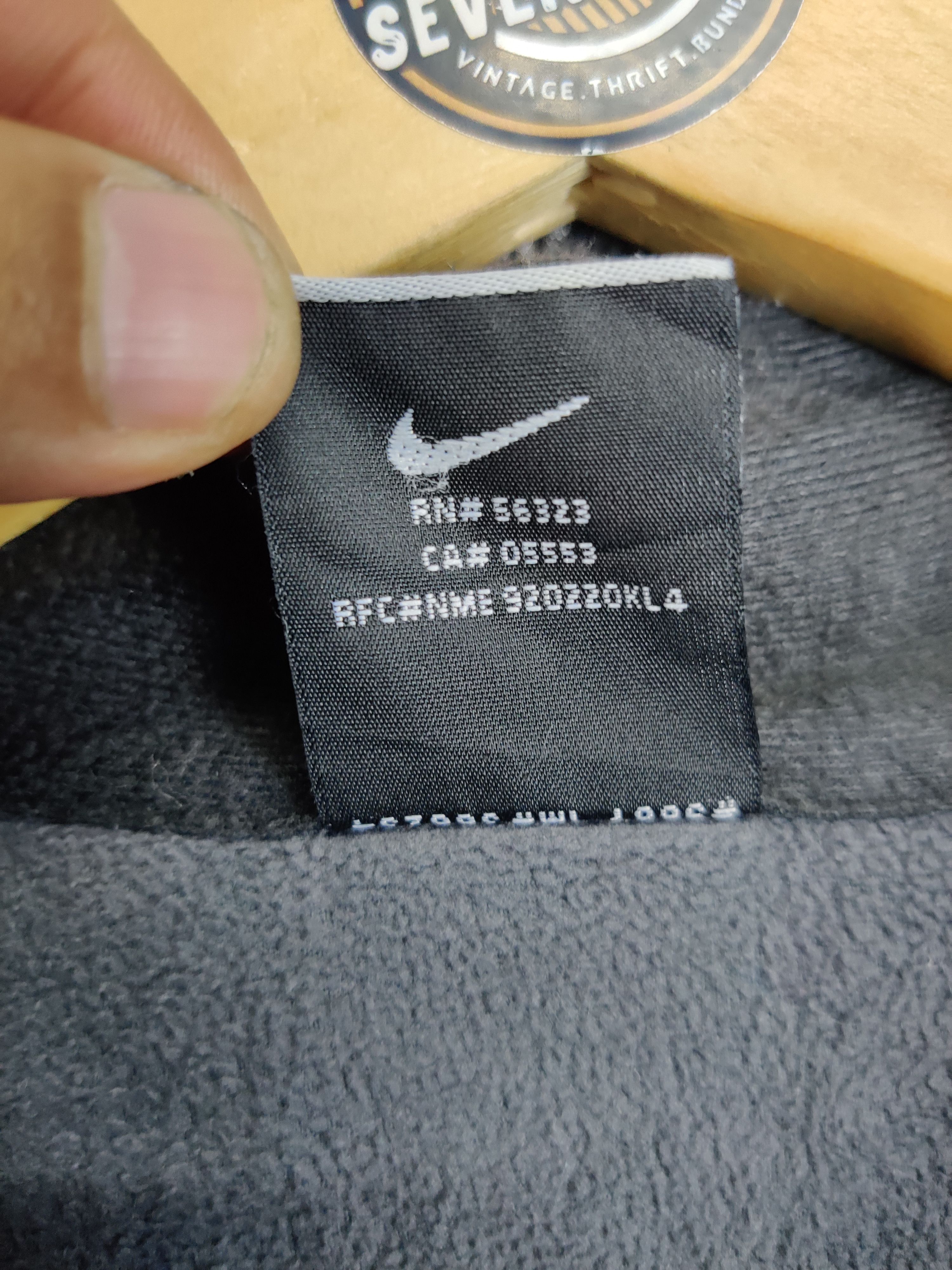 Nike Vintage Nike Golf Half Zipper Fleece Jacket Size US L / EU 52-54 / 3 - 9 Thumbnail
