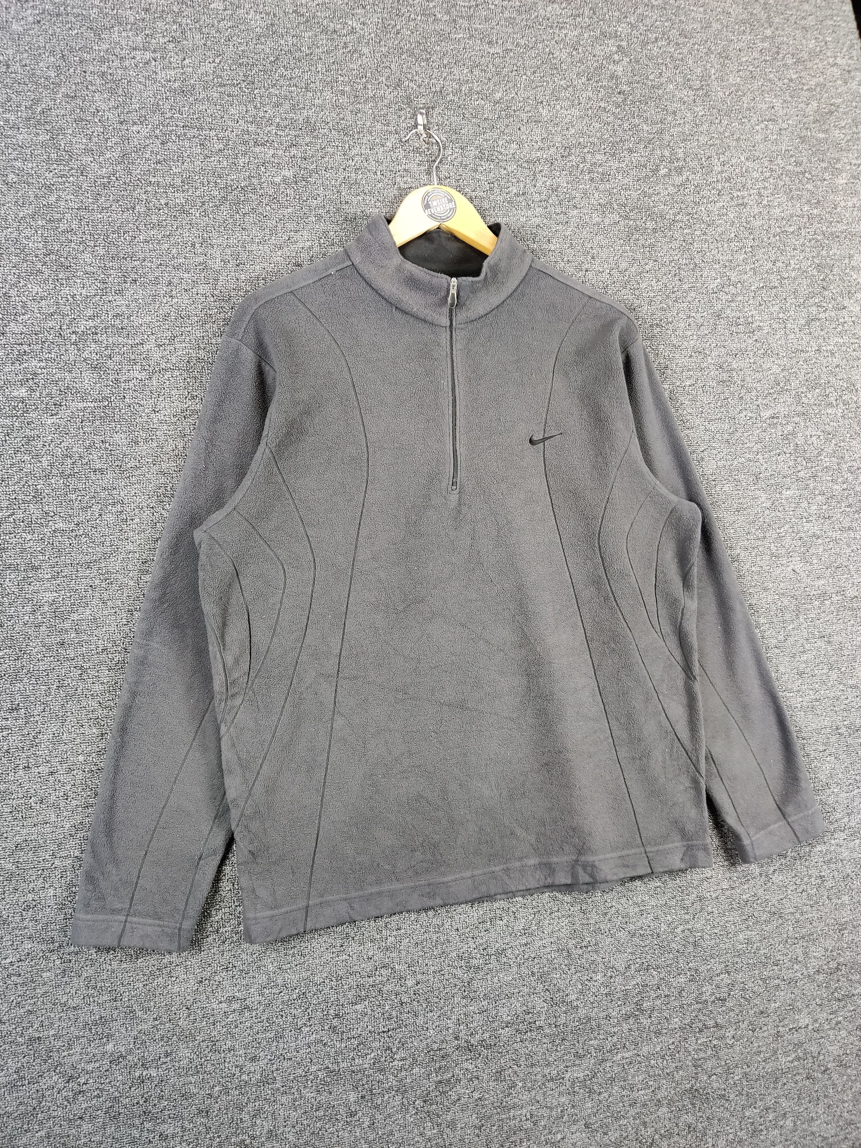 Nike Vintage Nike Golf Half Zipper Fleece Jacket Size US L / EU 52-54 / 3 - 7 Thumbnail
