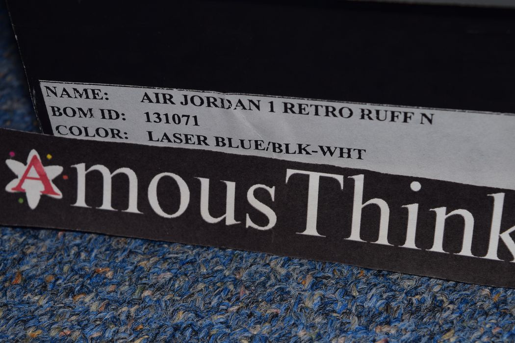 Jordan Brand Sample Air Jordan 1 quai 54 Ruff N Tuff promo Grailed