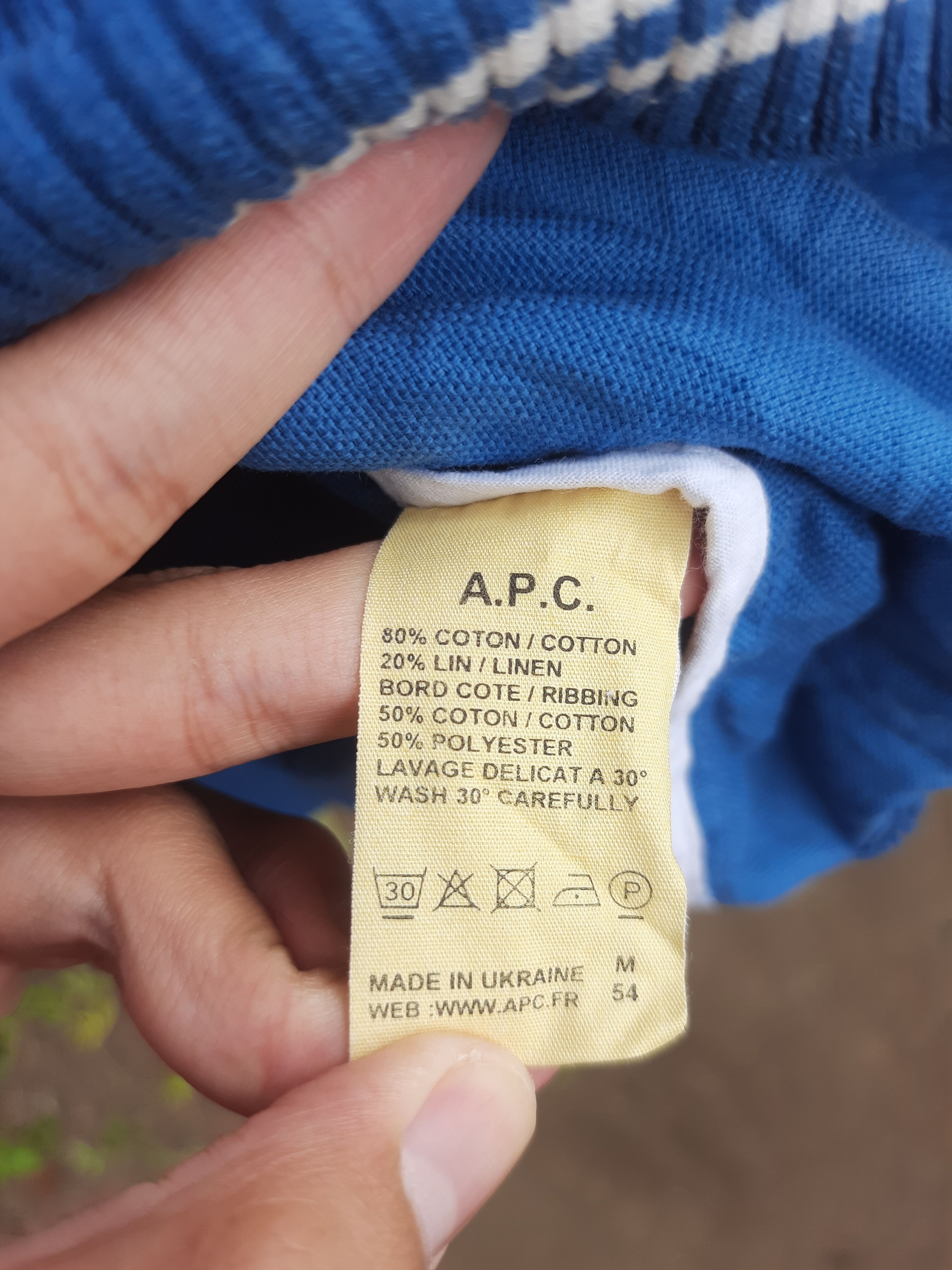 A.P.C. Vintage APC zipper hooded denim jacket, made in ukraine Size US XS / EU 42 / 0 - 4 Thumbnail