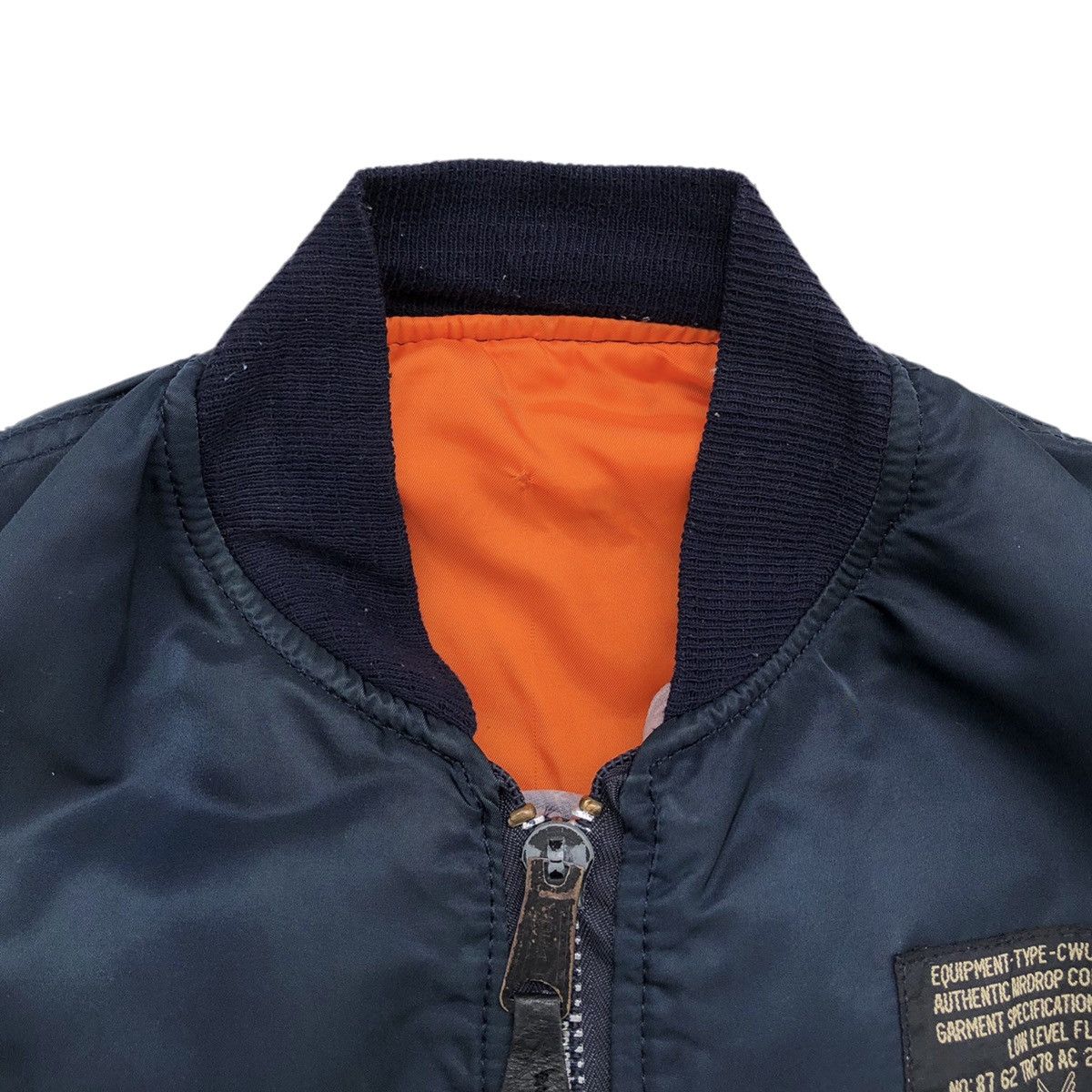 Alpha Industries Vtg Alpha MA-1 Custom Harley Davidson Patched Bomber Jacket Size US M / EU 48-50 / 2 - 14 Thumbnail