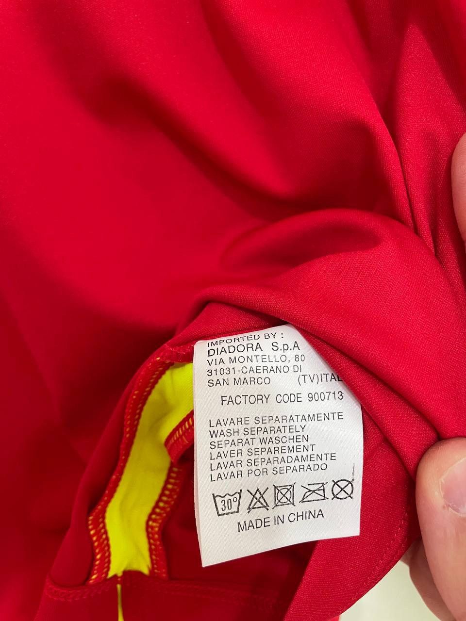 Diadora Standard Liege 2009-2010 Home Soccer Jersey Football Kit Size US S / EU 44-46 / 1 - 9 Thumbnail