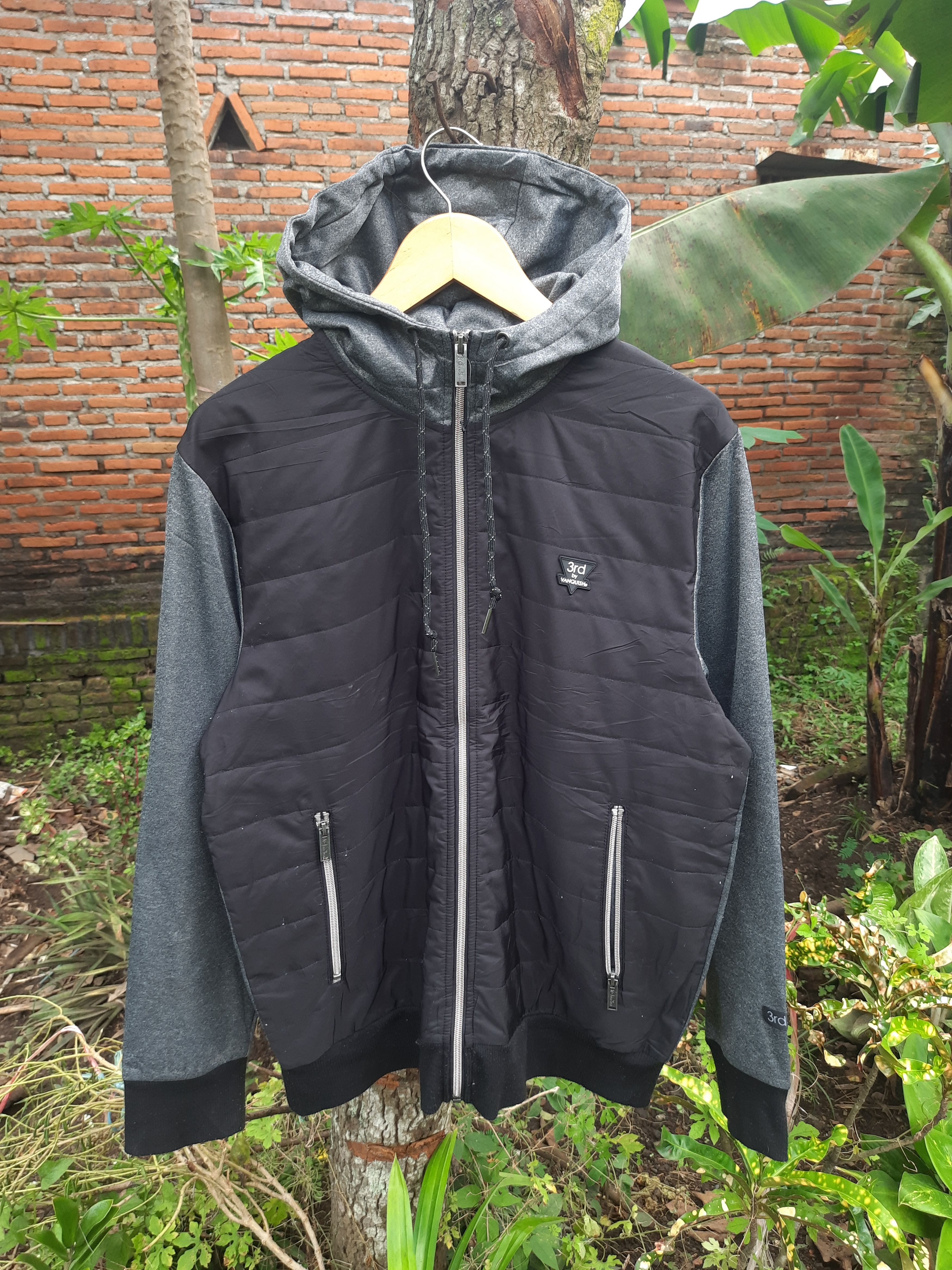 Hysteric Glamour × Sugar Cane × Vanquish Vanquish 3Rd zipper up jacket rubber logo Size US L / EU 52-54 / 3 - 1 Thumbnail