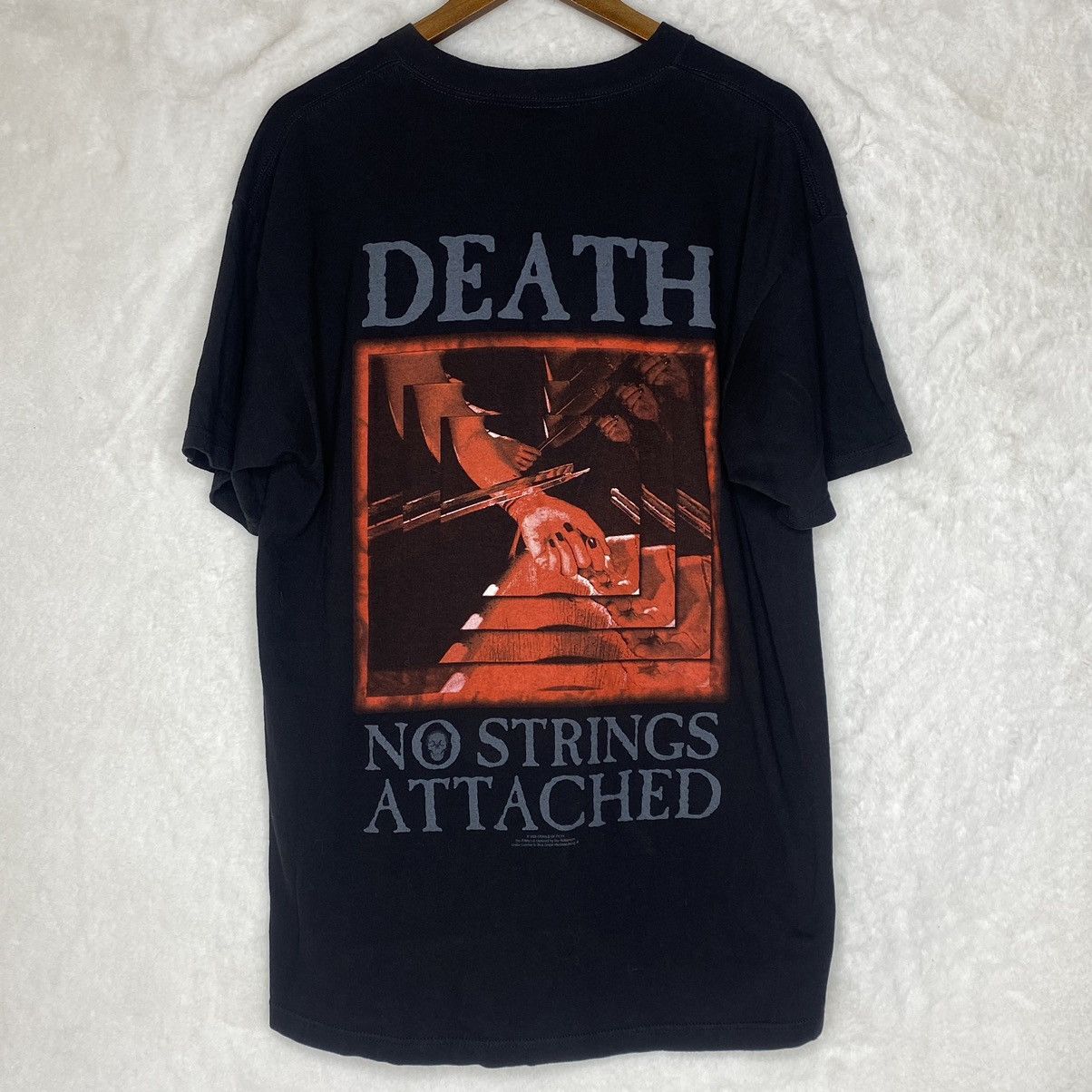 Band Tees Vintage 90s Cradle Of Filth Death No Strings Attached Shirt Size US XL / EU 56 / 4 - 2 Thumbnail