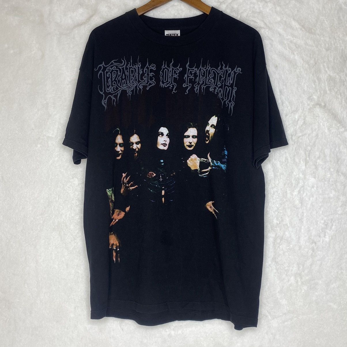 Band Tees Vintage 90s Cradle Of Filth Death No Strings Attached Shirt Size US XL / EU 56 / 4 - 1 Thumbnail