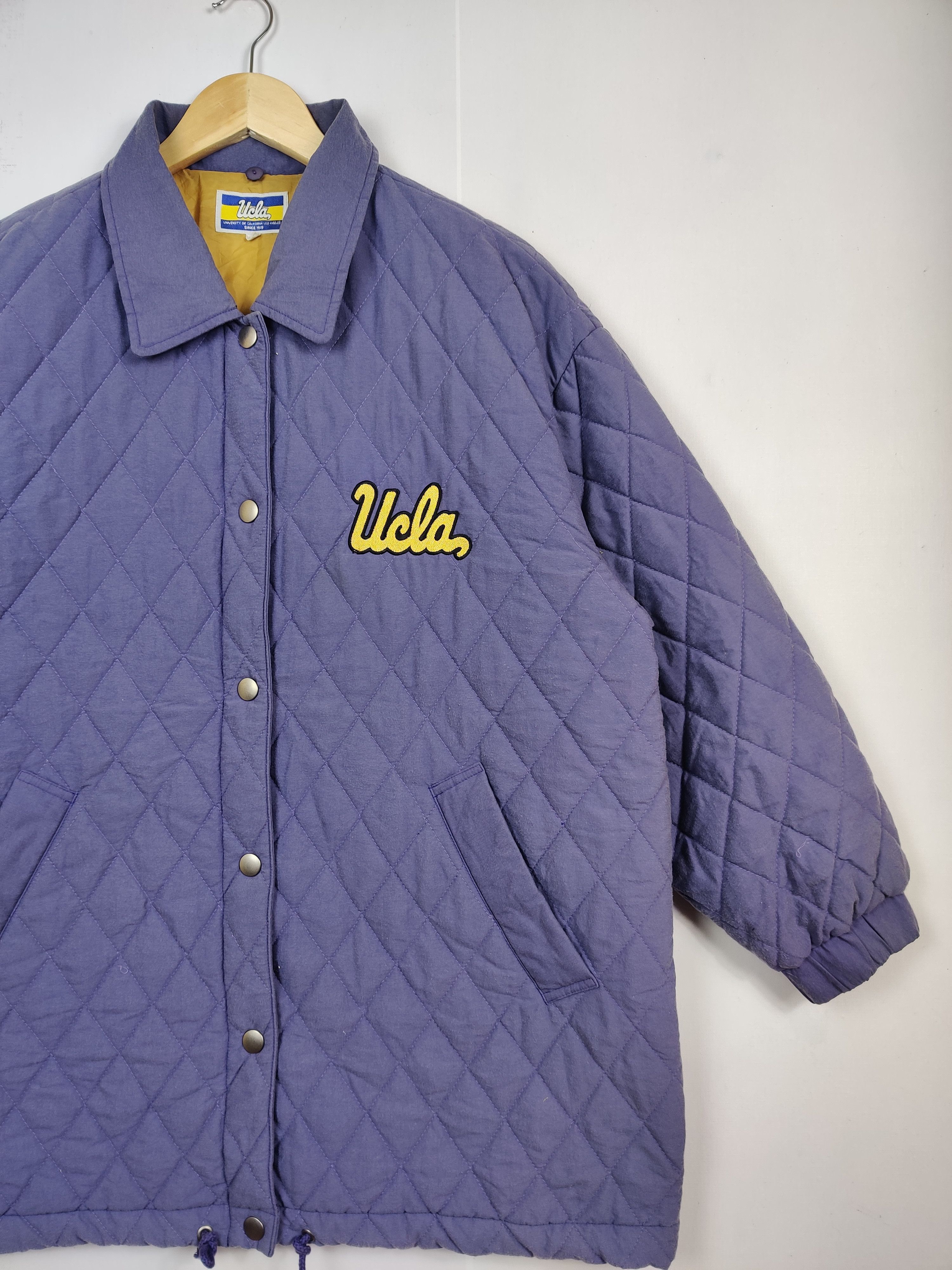 Vintage Vintage 90's Ucla Quilted Jacket Size US XXL / EU 58 / 5 - 3 Thumbnail