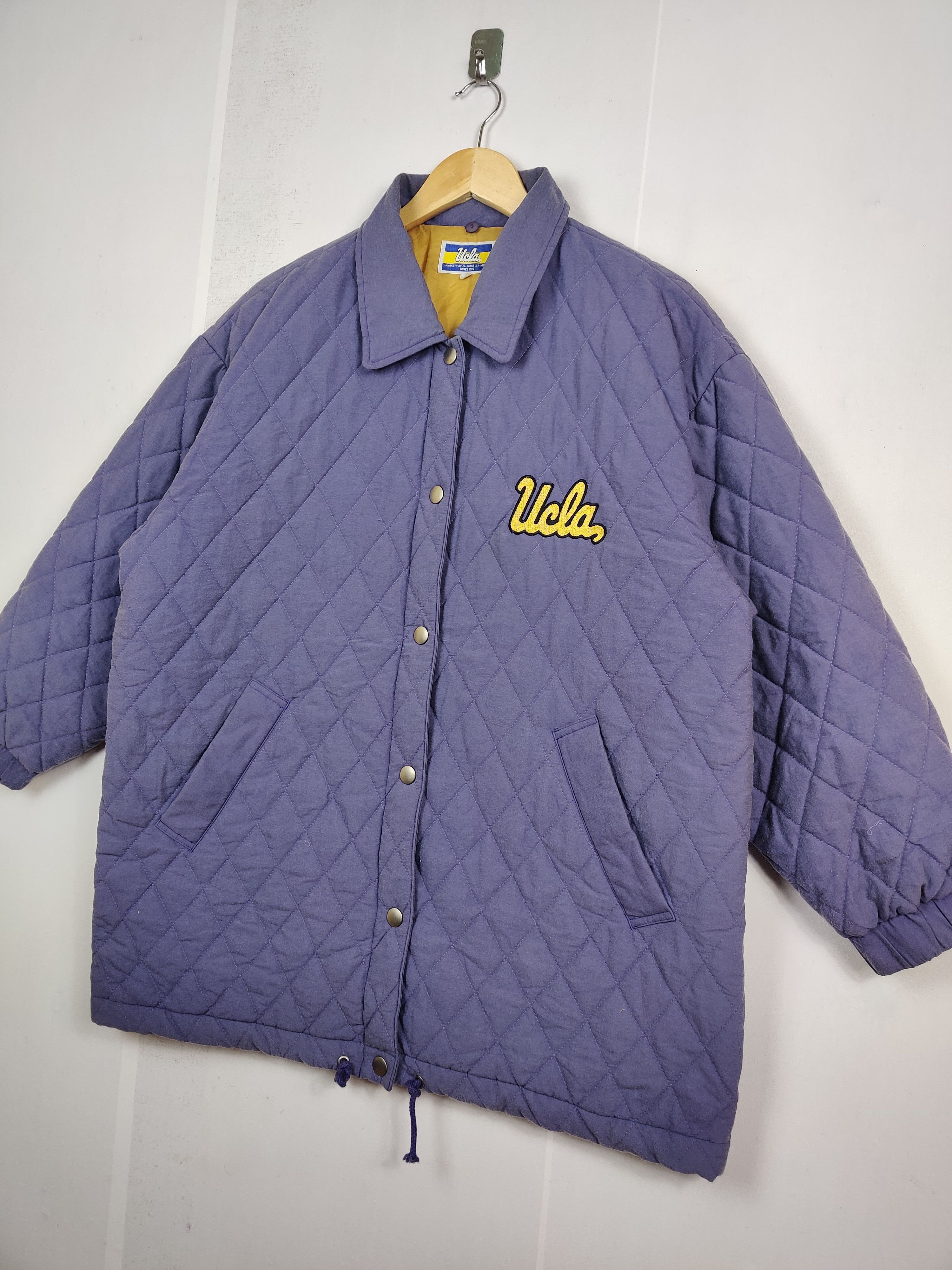 Vintage Vintage 90's Ucla Quilted Jacket Size US XXL / EU 58 / 5 - 2 Thumbnail