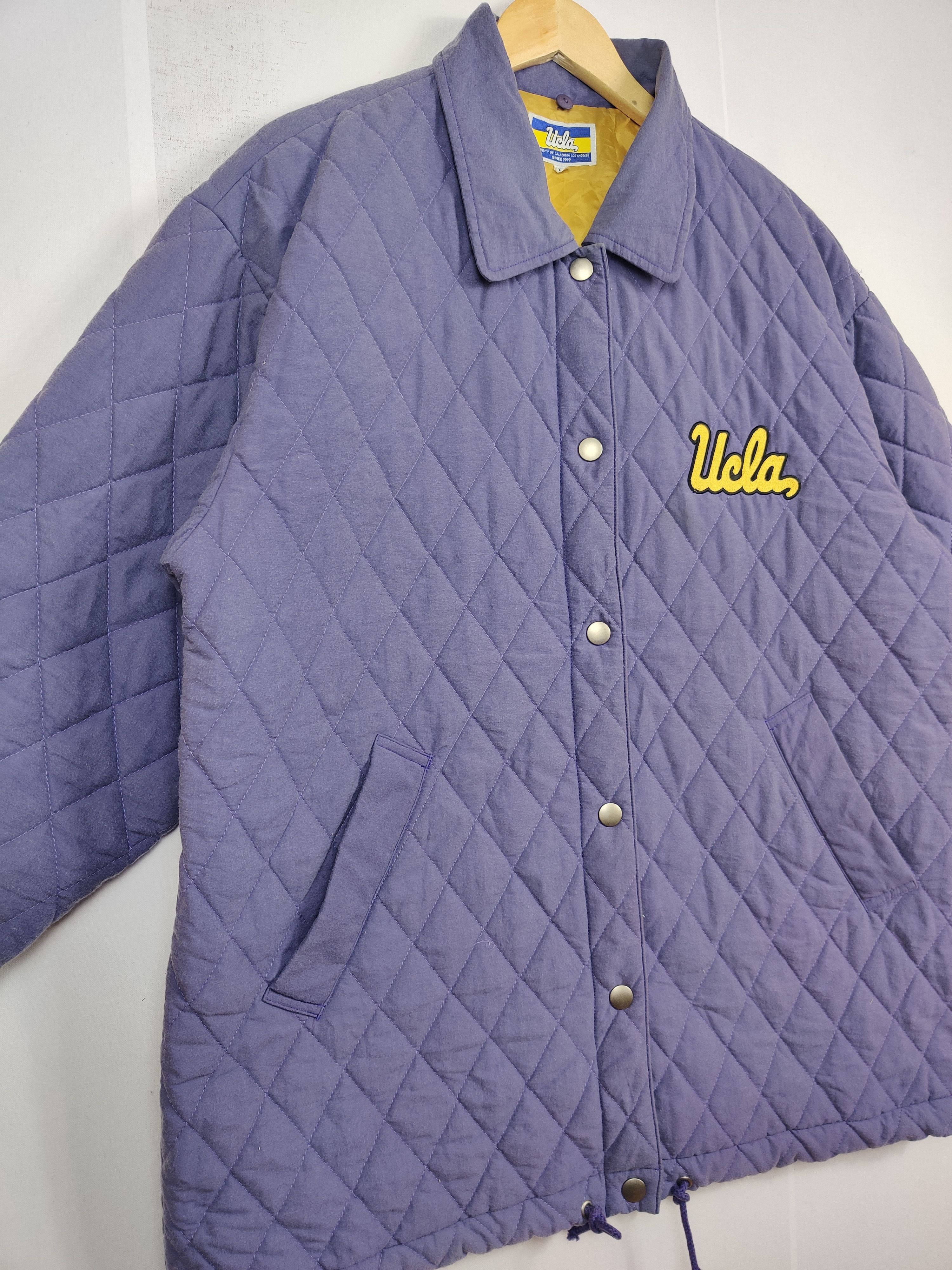 Vintage Vintage 90's Ucla Quilted Jacket Size US XXL / EU 58 / 5 - 4 Thumbnail