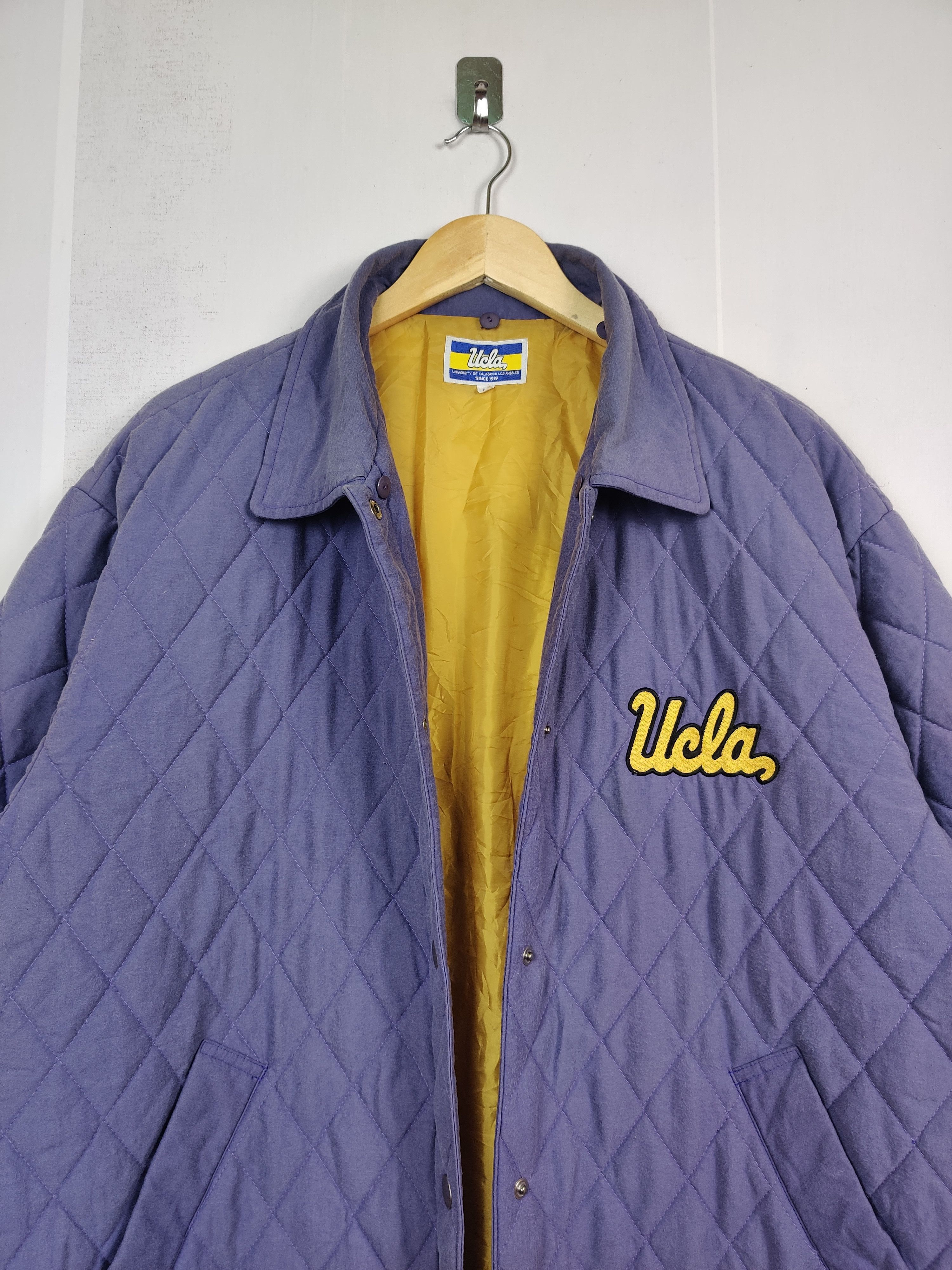 Vintage Vintage 90's Ucla Quilted Jacket Size US XXL / EU 58 / 5 - 7 Thumbnail