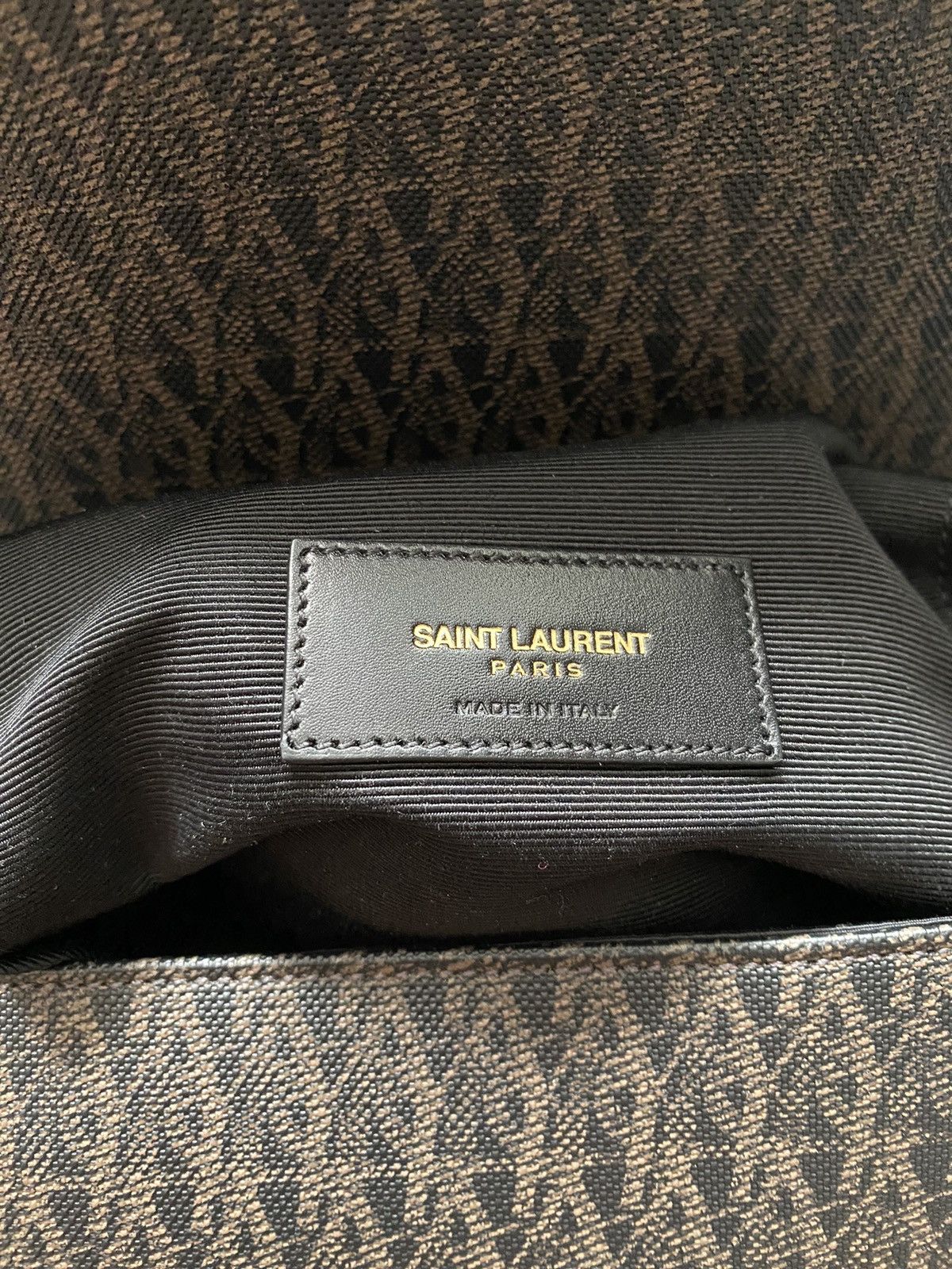 Saint Laurent Paris toile crossbody mini bag Size ONE SIZE - 6 Thumbnail