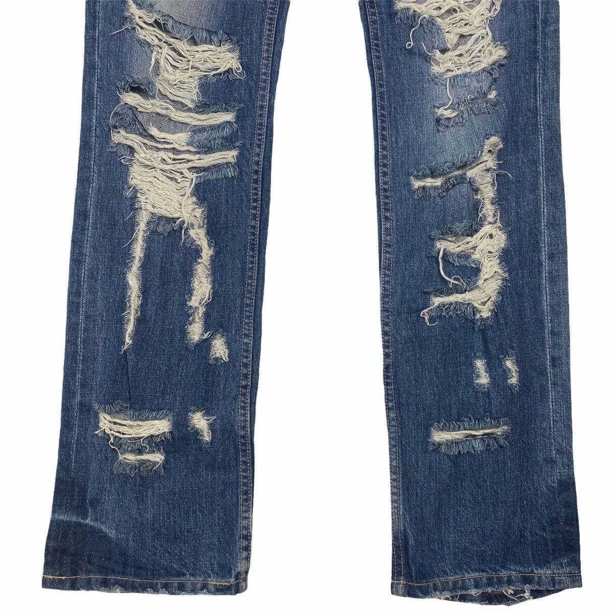 PPFM ❤️‍🔥LASTCHANCE❤️‍🔥2000s PPFM - Slashed Denim Pants Size US 30 / EU 46 - 4 Thumbnail
