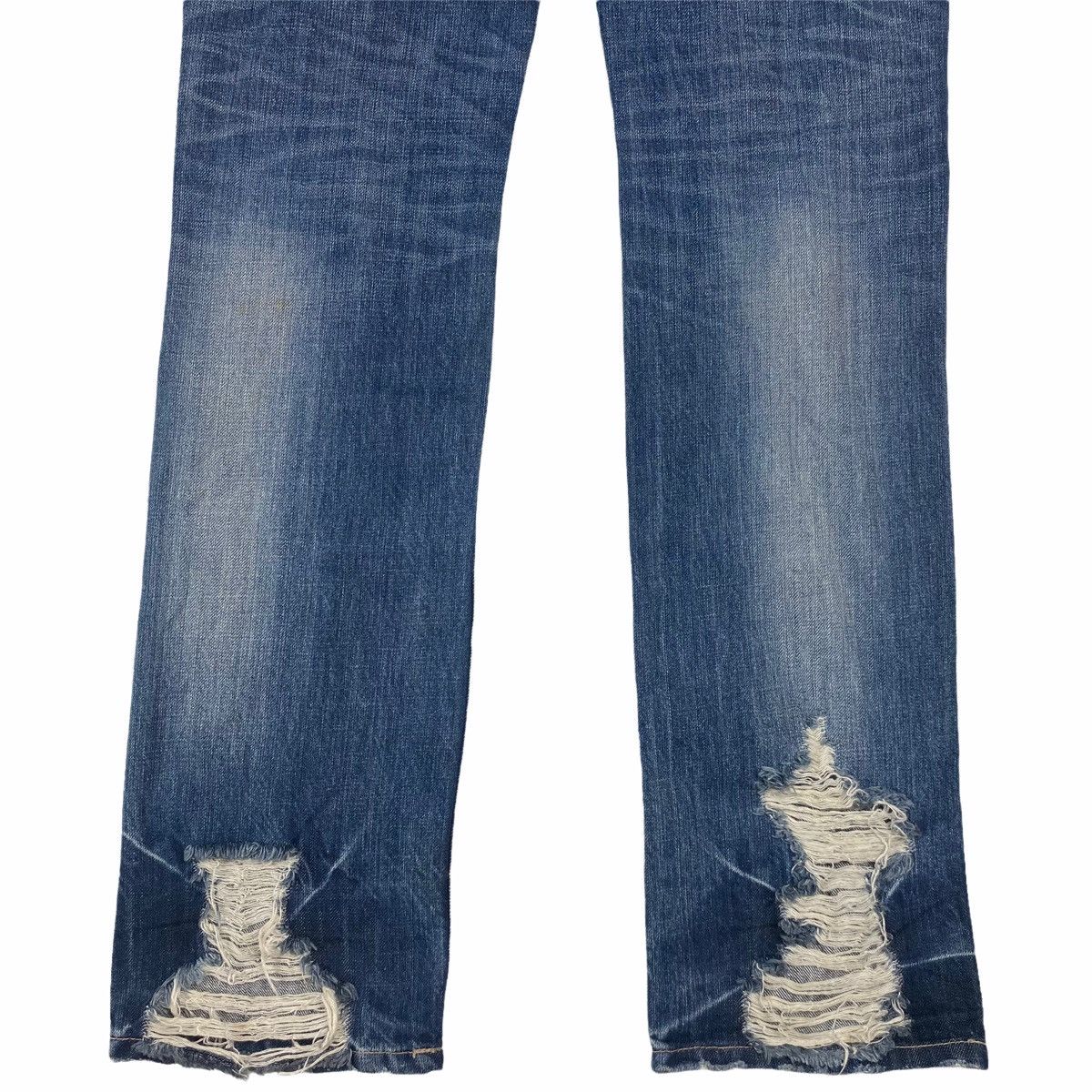 PPFM ❤️‍🔥LASTCHANCE❤️‍🔥2000s PPFM - Slashed Denim Pants Size US 30 / EU 46 - 6 Thumbnail