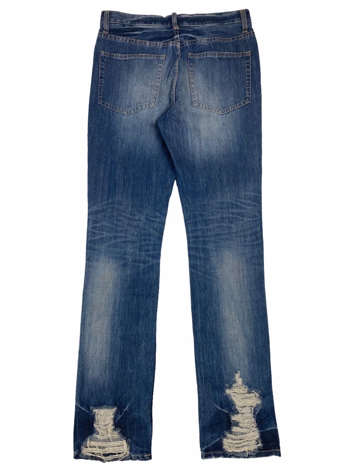 PPFM ❤️‍🔥LASTCHANCE❤️‍🔥2000s PPFM - Slashed Denim Pants Size US 30 / EU 46 - 2 Thumbnail