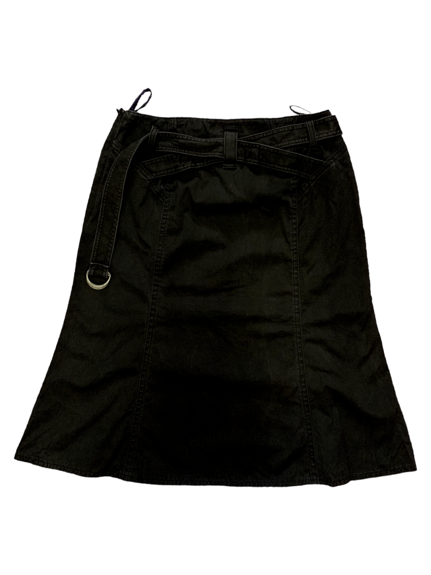 Burberry × Designer Hypebeast Burberry London Brits Midi Skirt (with belt) Size 26" / US 2 / IT 38 - 1 Thumbnail