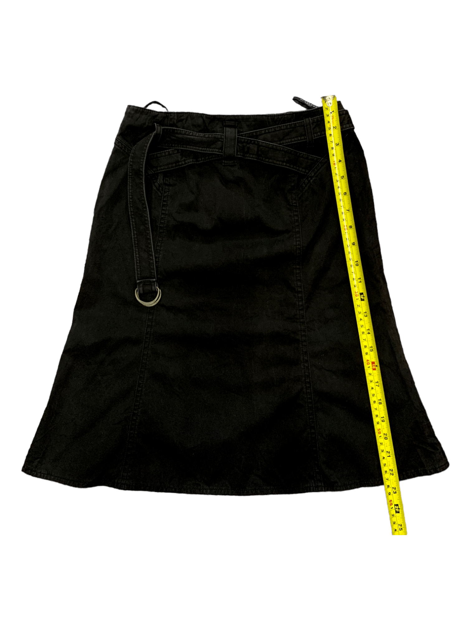 Burberry × Designer Hypebeast Burberry London Brits Midi Skirt (with belt) Size 26" / US 2 / IT 38 - 9 Thumbnail