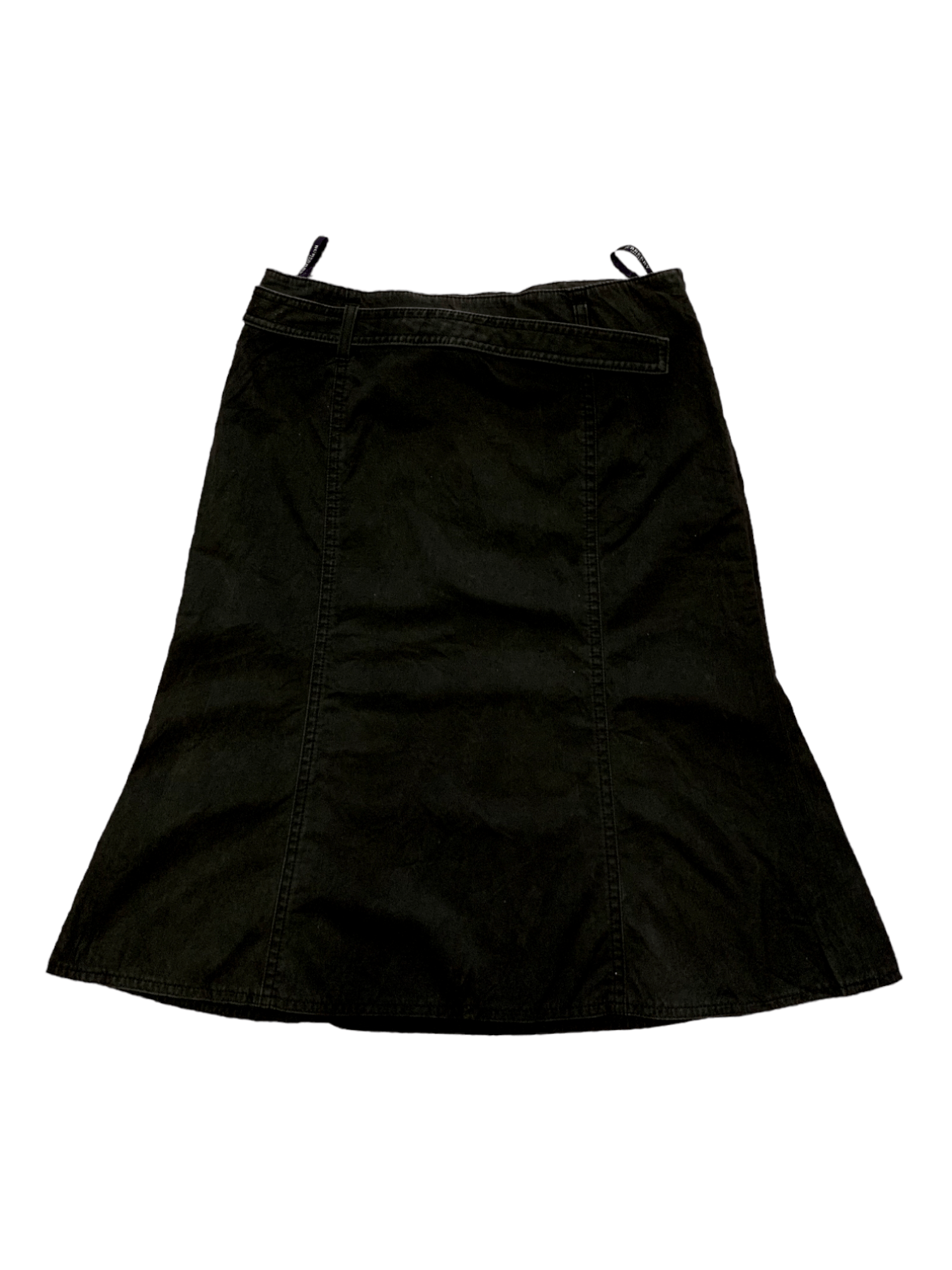 Burberry × Designer Hypebeast Burberry London Brits Midi Skirt (with belt) Size 26" / US 2 / IT 38 - 2 Thumbnail