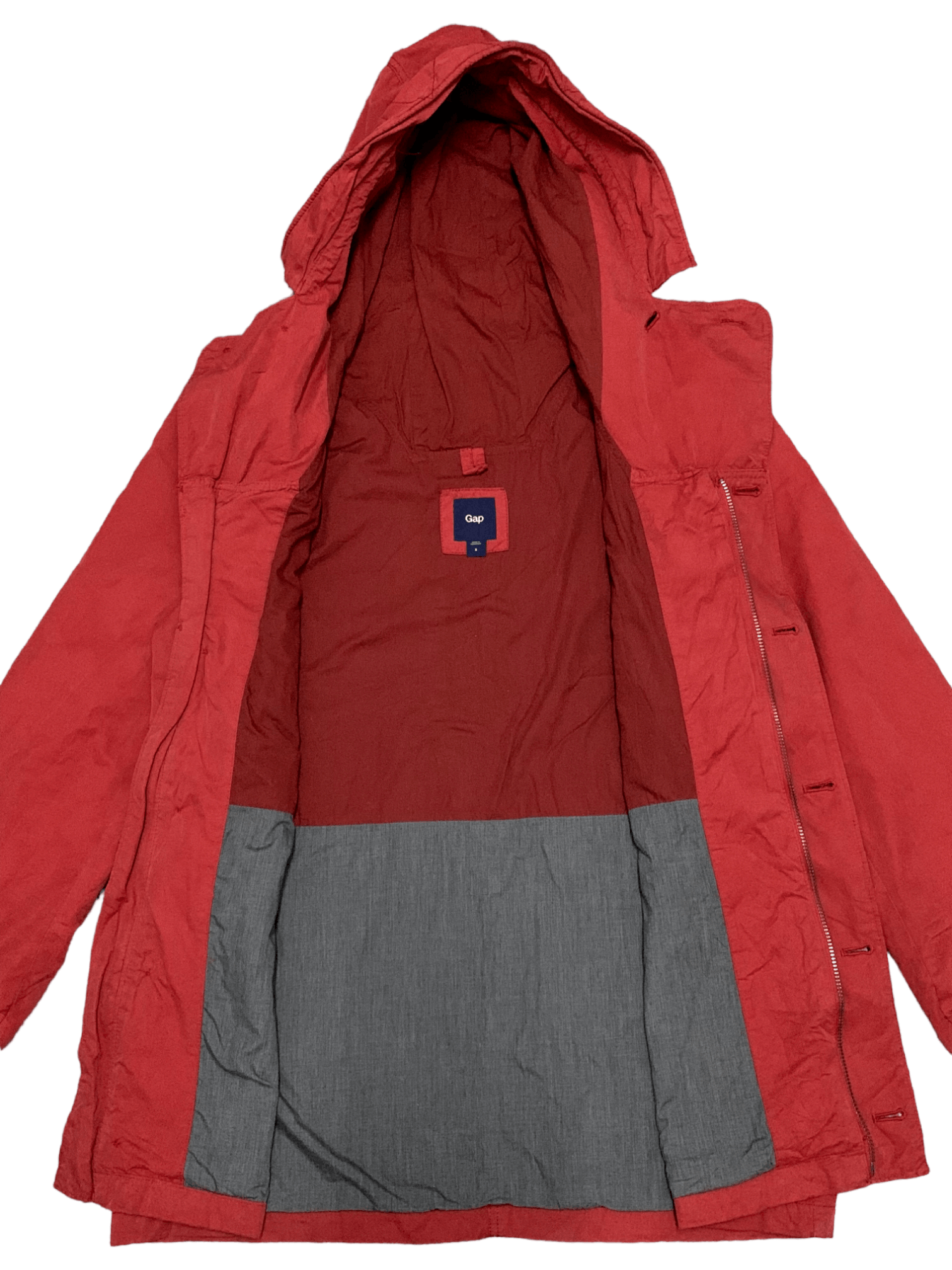 Gap × Japanese Brand Vintage Japanese Gap Multi Pocket Hoodie Size US M / EU 48-50 / 2 - 8 Thumbnail