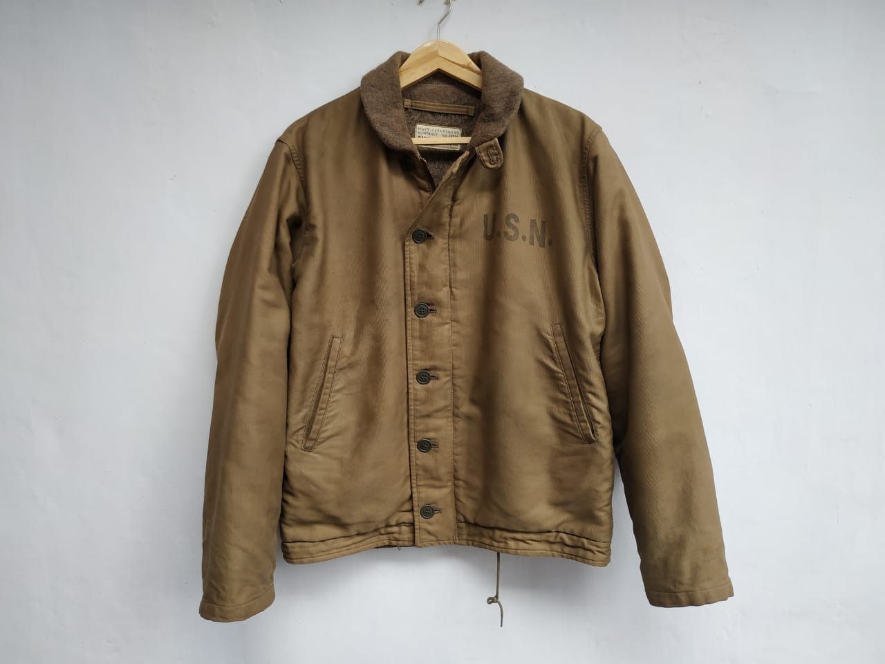 Buzz Rickson's Vintage Buzzricksons By Toyo Enterprise N1 Deck Jacket Size US M / EU 48-50 / 2 - 1 Thumbnail