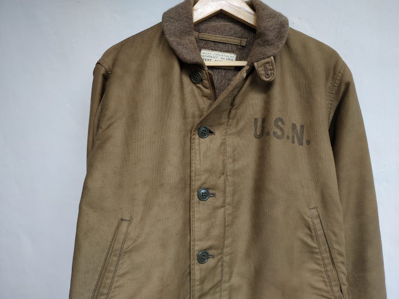 Buzz Rickson's Vintage Buzzricksons By Toyo Enterprise N1 Deck Jacket Size US M / EU 48-50 / 2 - 8 Thumbnail