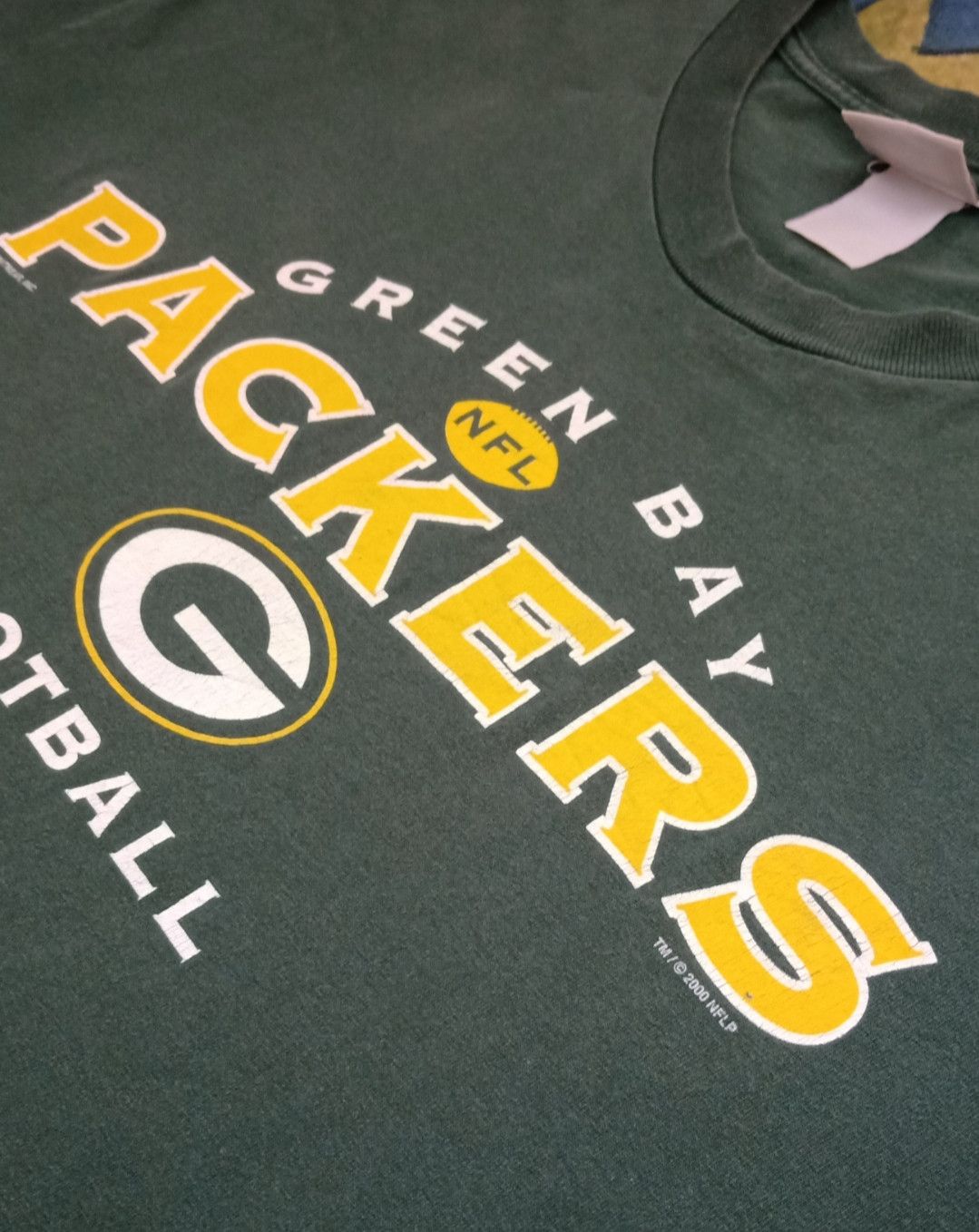 Lee × NFL × Vintage Vintage Y2k Green Bay Packers Football T-shirt Size US XL / EU 56 / 4 - 9 Thumbnail