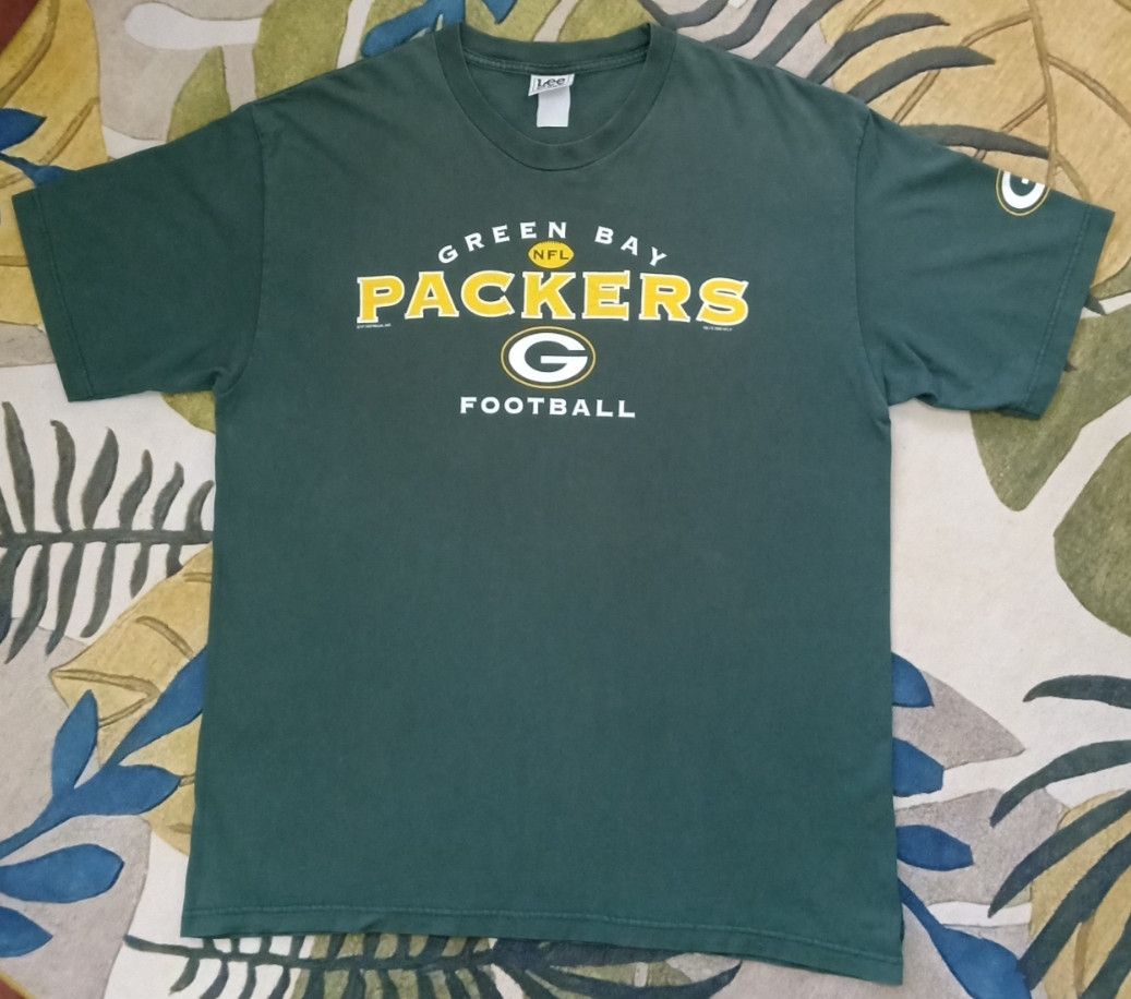 Lee × NFL × Vintage Vintage Y2k Green Bay Packers Football T-shirt Size US XL / EU 56 / 4 - 4 Thumbnail