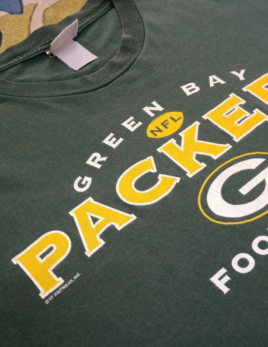 Lee × NFL × Vintage Vintage Y2k Green Bay Packers Football T-shirt Size US XL / EU 56 / 4 - 8 Thumbnail