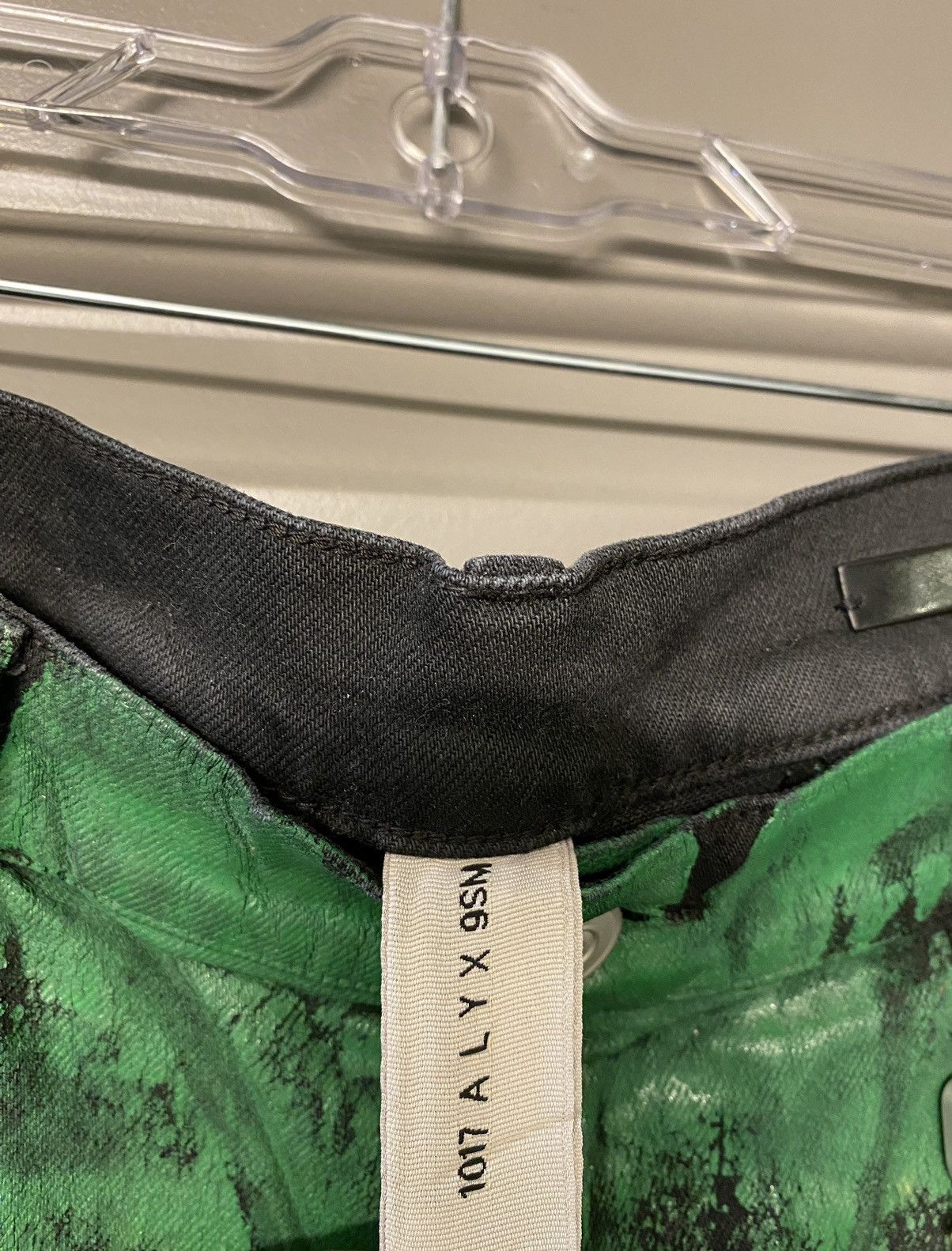 1017 ALYX 9SM 1017 ALYX 9SM Five Pocket Cotton Blend Green Jeans Size US 34 / EU 50 - 7 Thumbnail