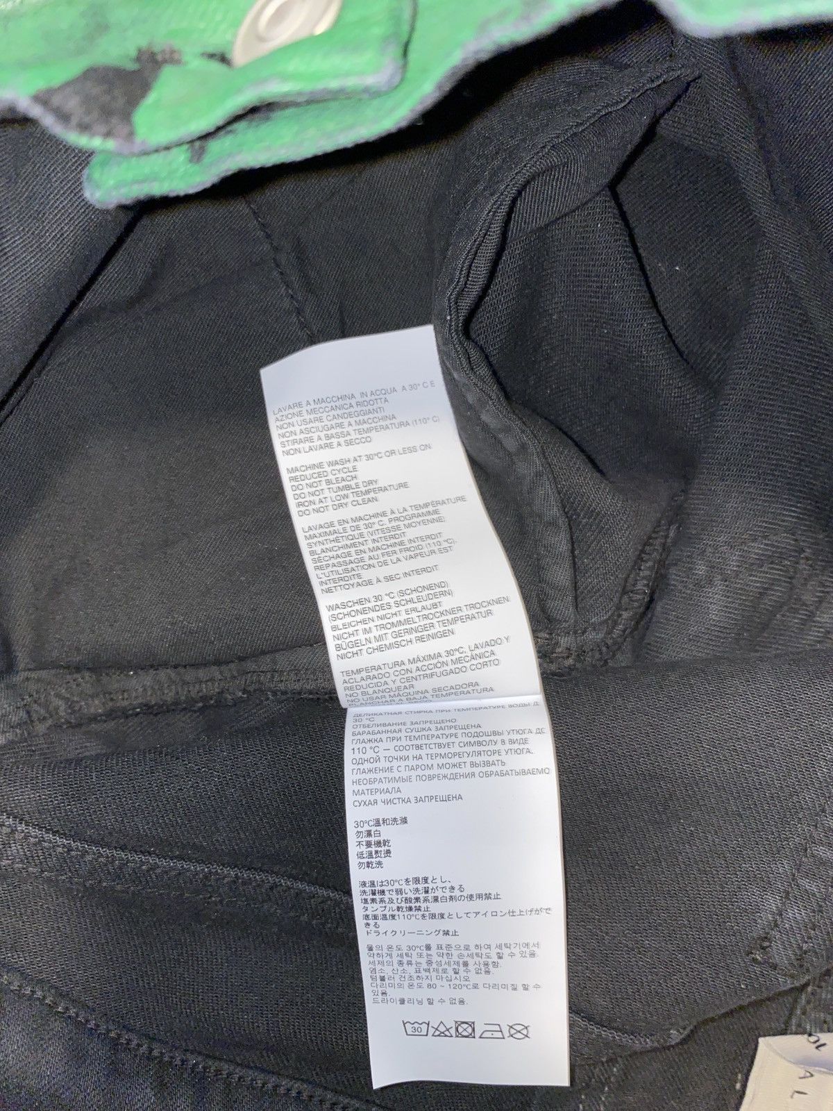 1017 ALYX 9SM 1017 ALYX 9SM Five Pocket Cotton Blend Green Jeans Size US 34 / EU 50 - 14 Thumbnail