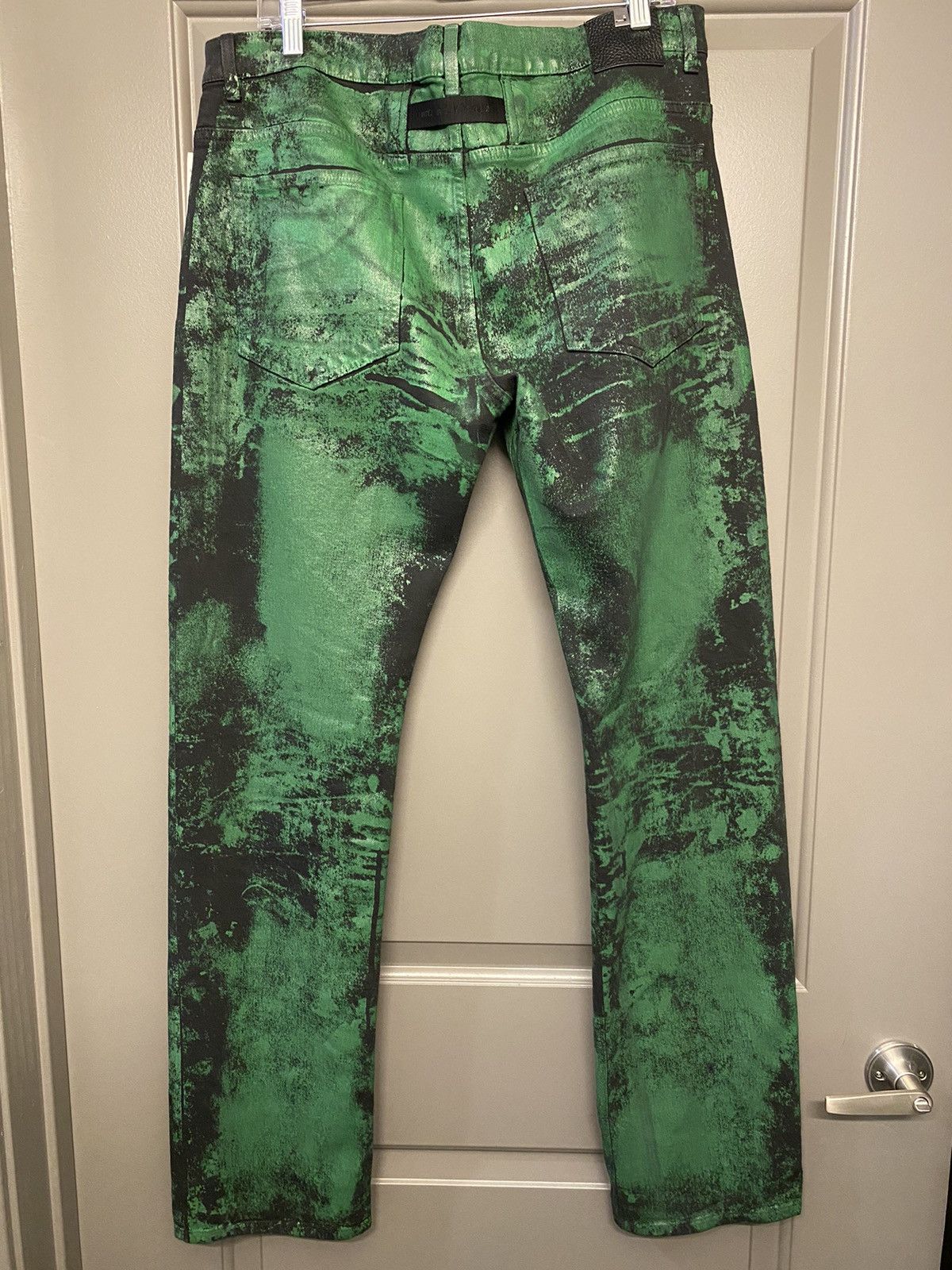 1017 ALYX 9SM 1017 ALYX 9SM Five Pocket Cotton Blend Green Jeans Size US 34 / EU 50 - 5 Thumbnail