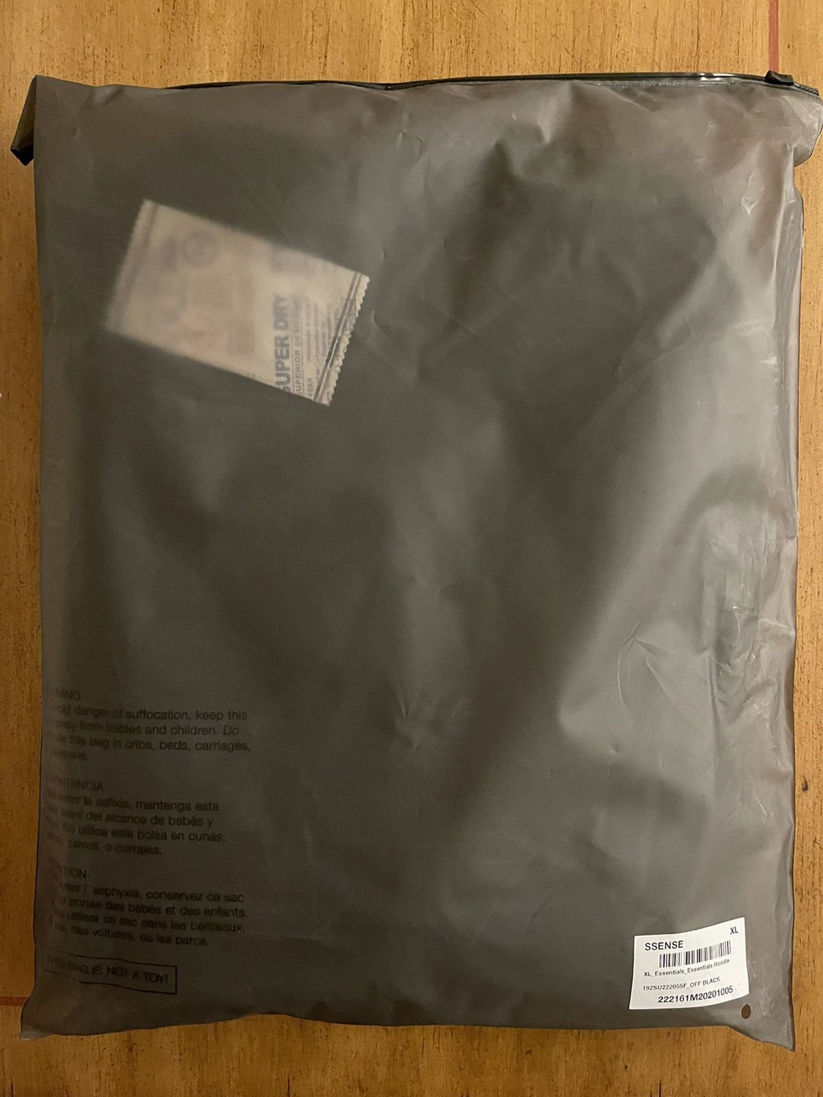 Essentials × FOG × Fear of God FOG - Essentials Fear Of God Off Black FW22 Hoodie Size (XL) Size US XL / EU 56 / 4 - 4 Thumbnail