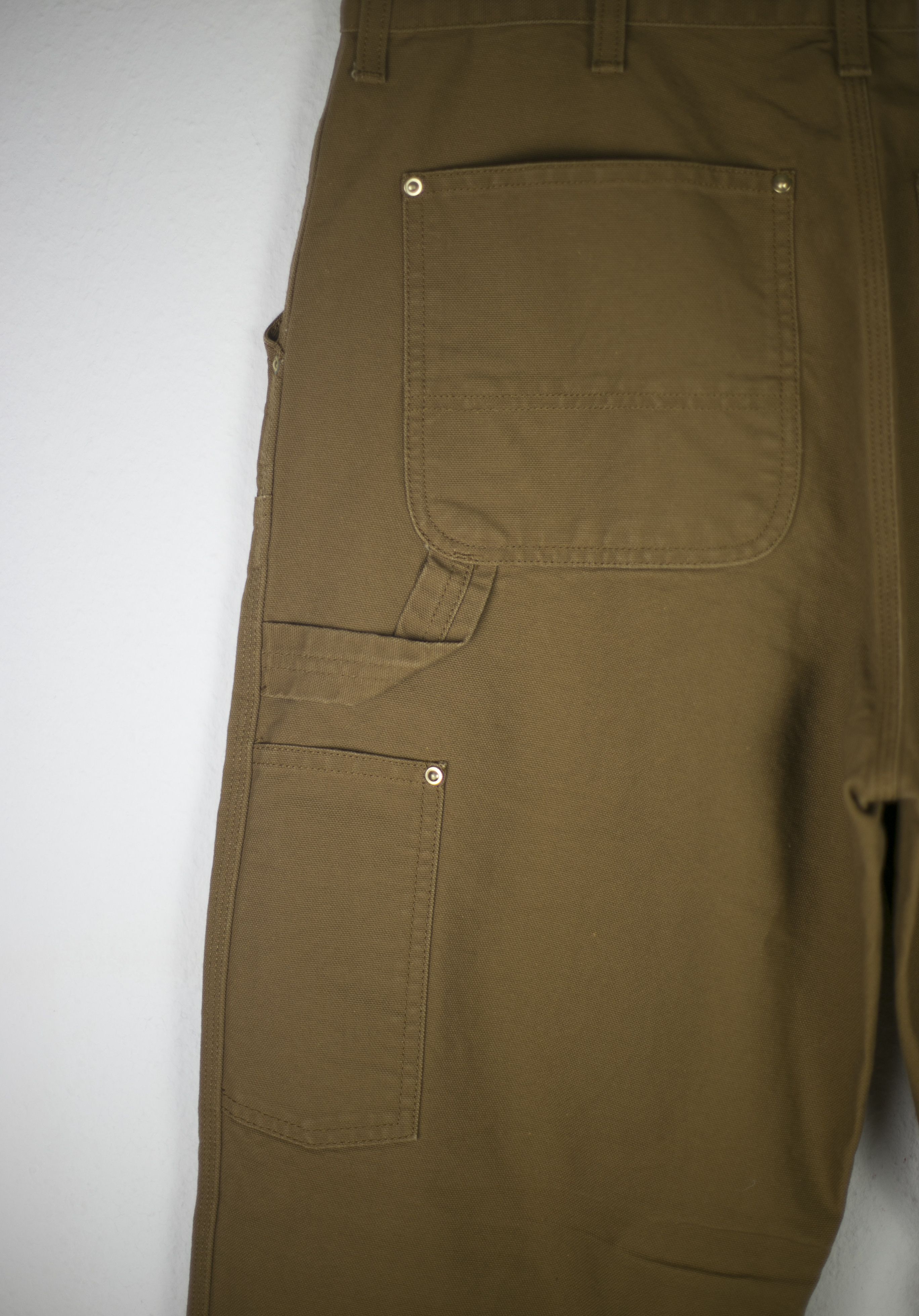 Carhartt Wip NWT Carhartt WIP DOUBLE KNEE PANT Turner Brown W33 L32 Size US 33 - 3 Thumbnail