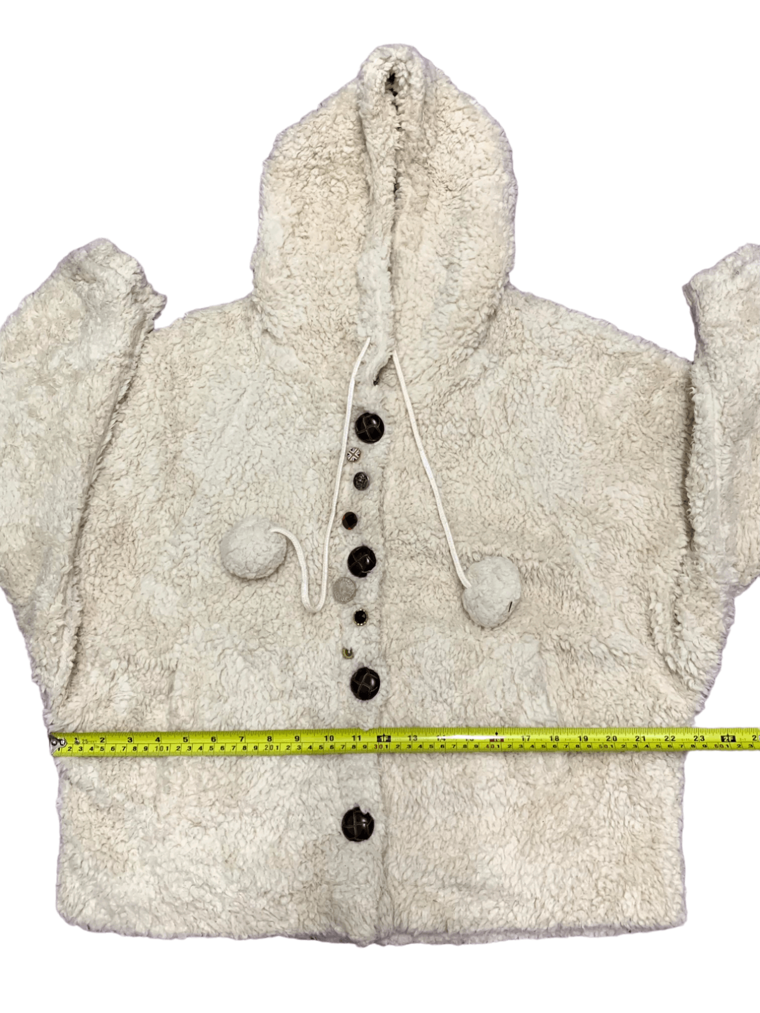 Japanese Brand SALES 🔥 Hype Japanese Brand Button Front Fleece Hoodie Size L / US 10 / IT 46 - 12 Thumbnail