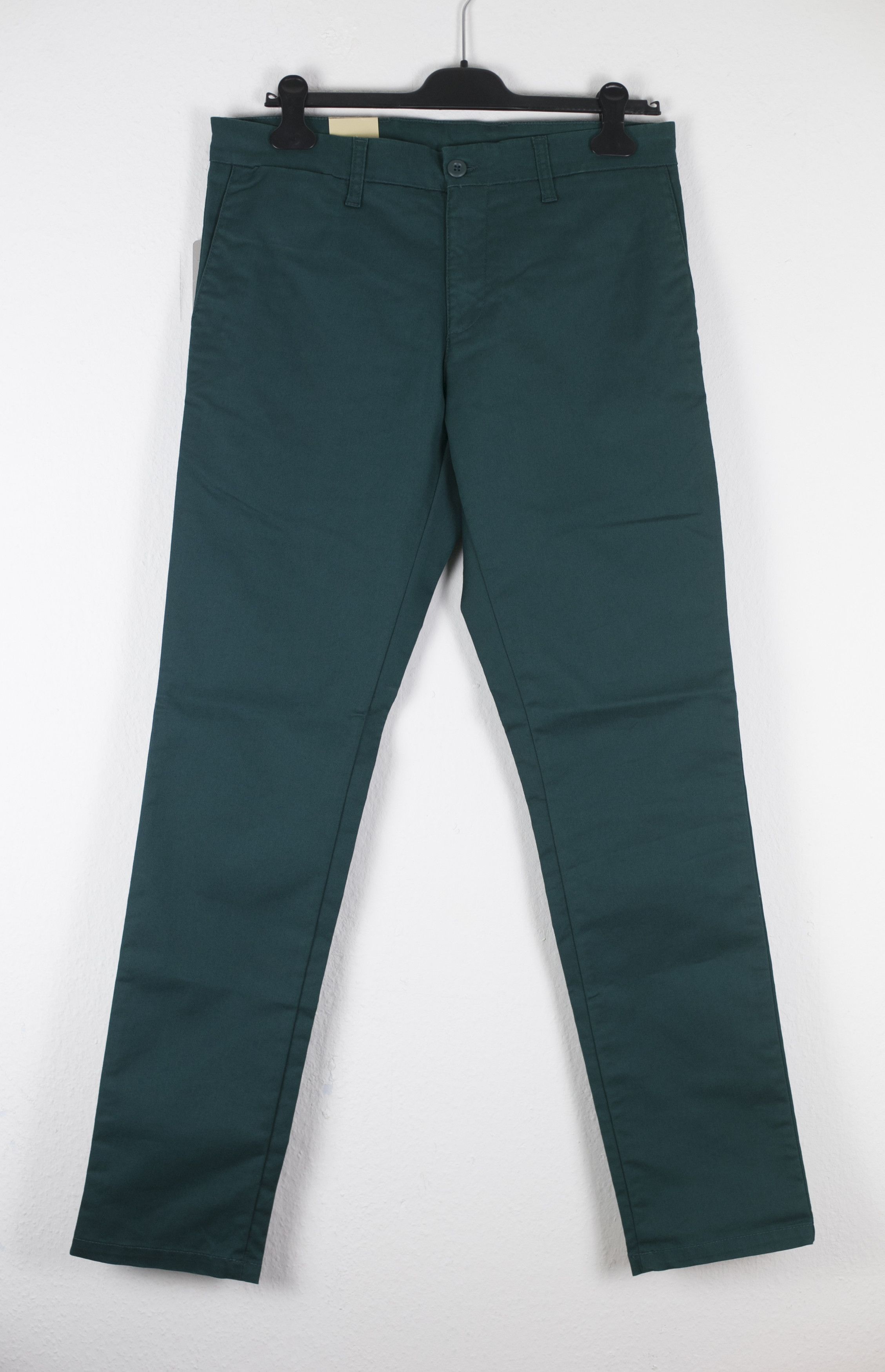Carhartt Wip NWT Carhartt WIP SID PANT Lamar Stretch Sequoia green 33x34 Size US 33 - 1 Thumbnail