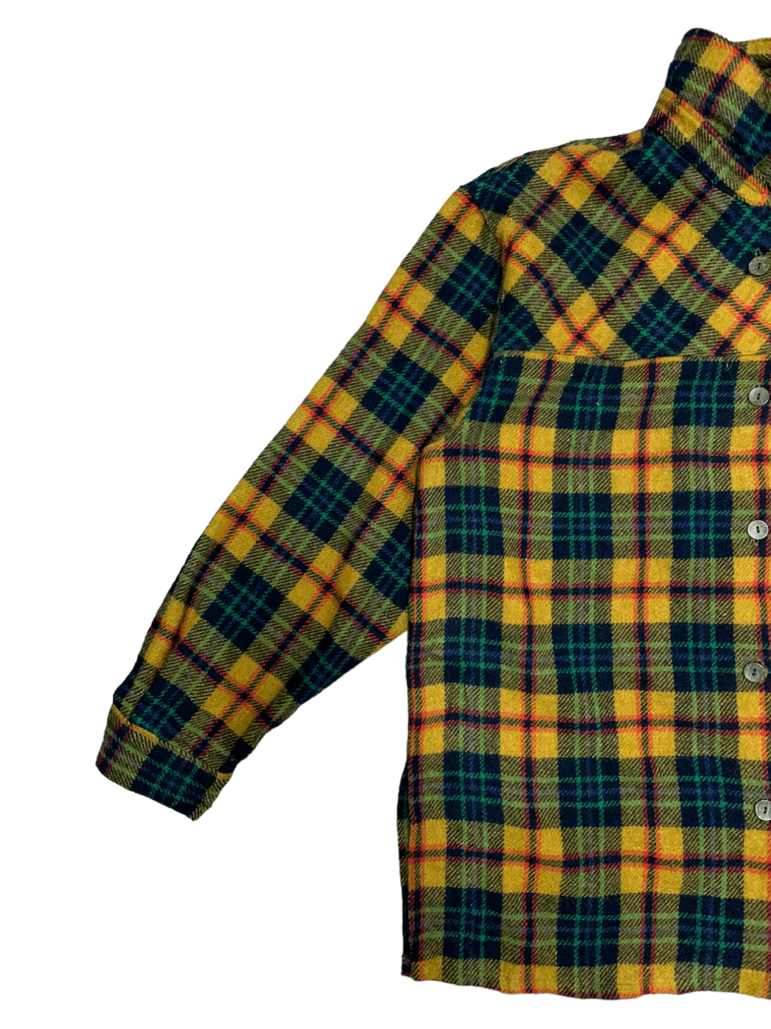 Japanese Brand Vintage Japanese Brand Wool Style Checkered Flannel Size US M / EU 48-50 / 2 - 8 Thumbnail